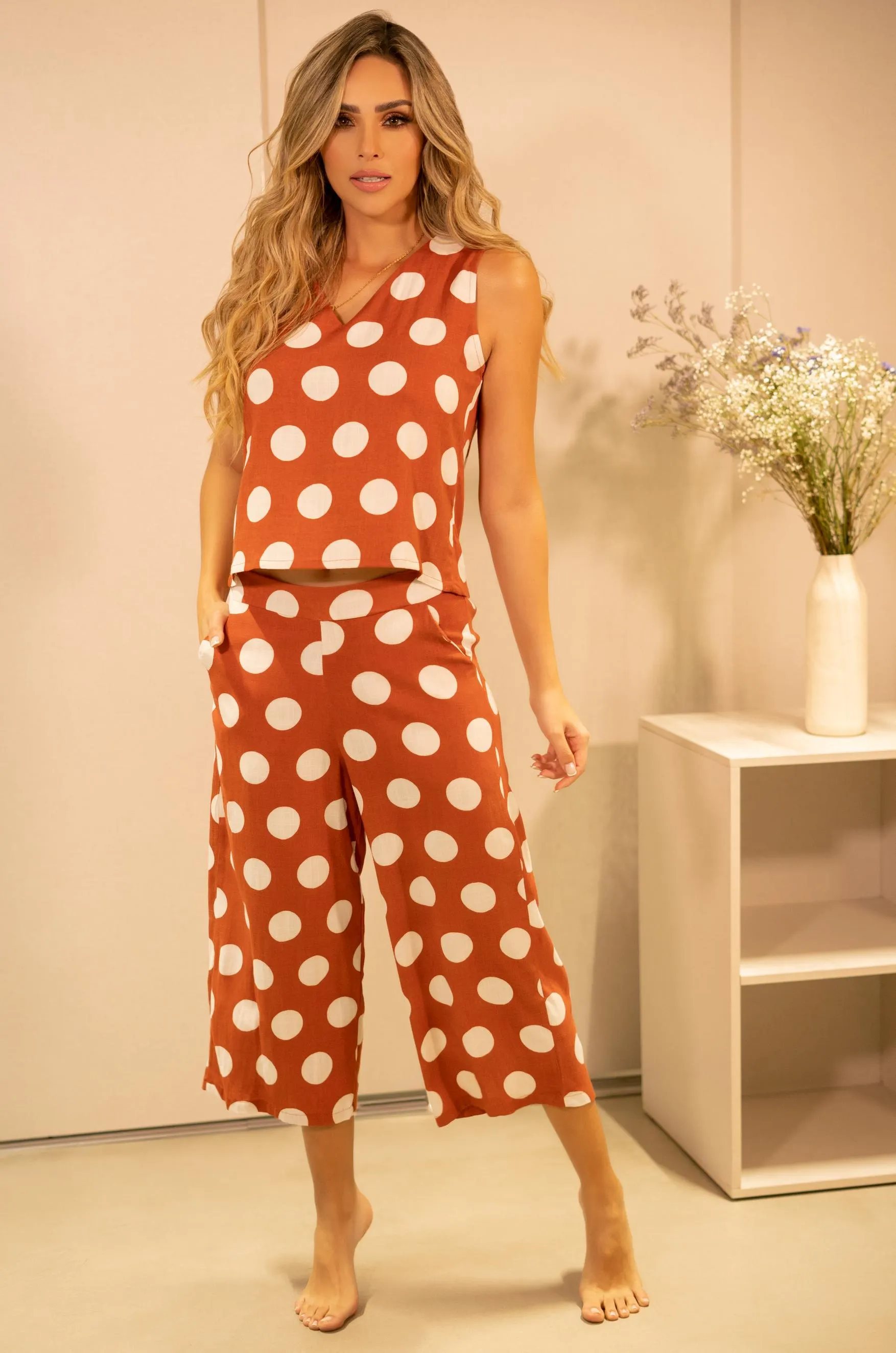 PIJAMA PANTALON CAPRI
