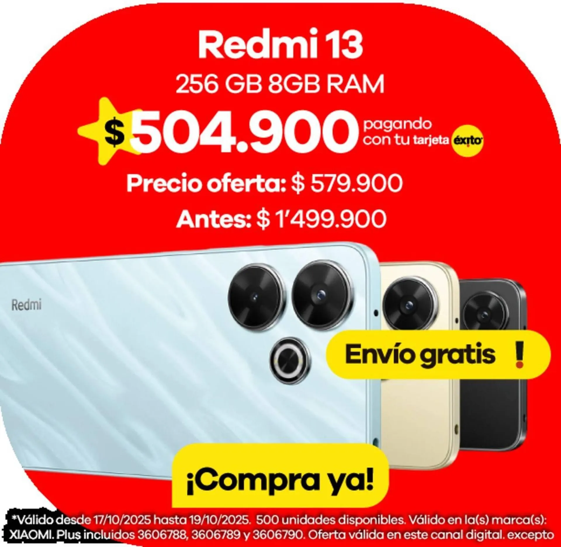 Catalogo de Catálogo Éxito 16 de octubre al 30 de octubre 2025 - Pag 3