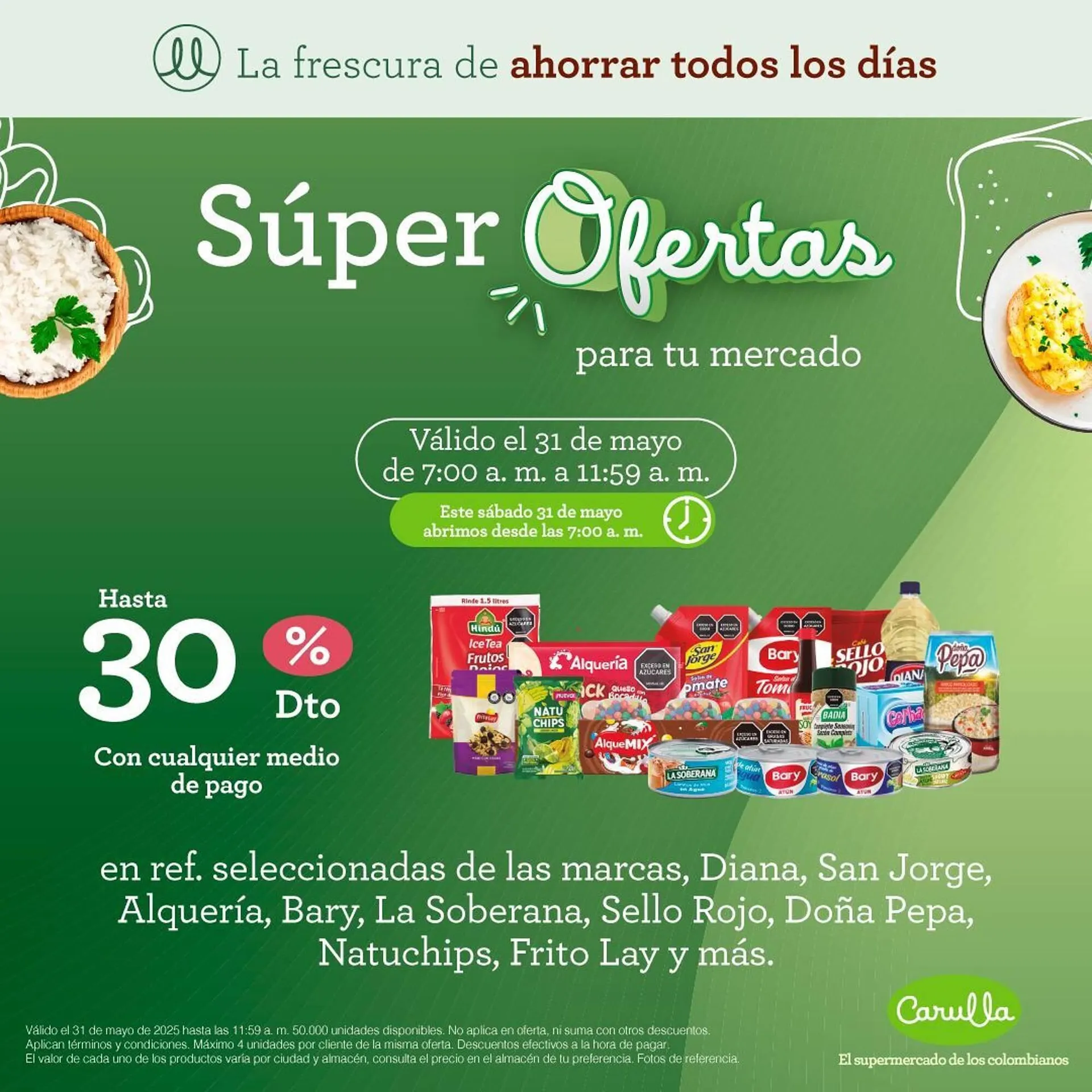 Catalogo de Catálogo Carulla 31 de mayo al 31 de mayo 2025 - Pag 1