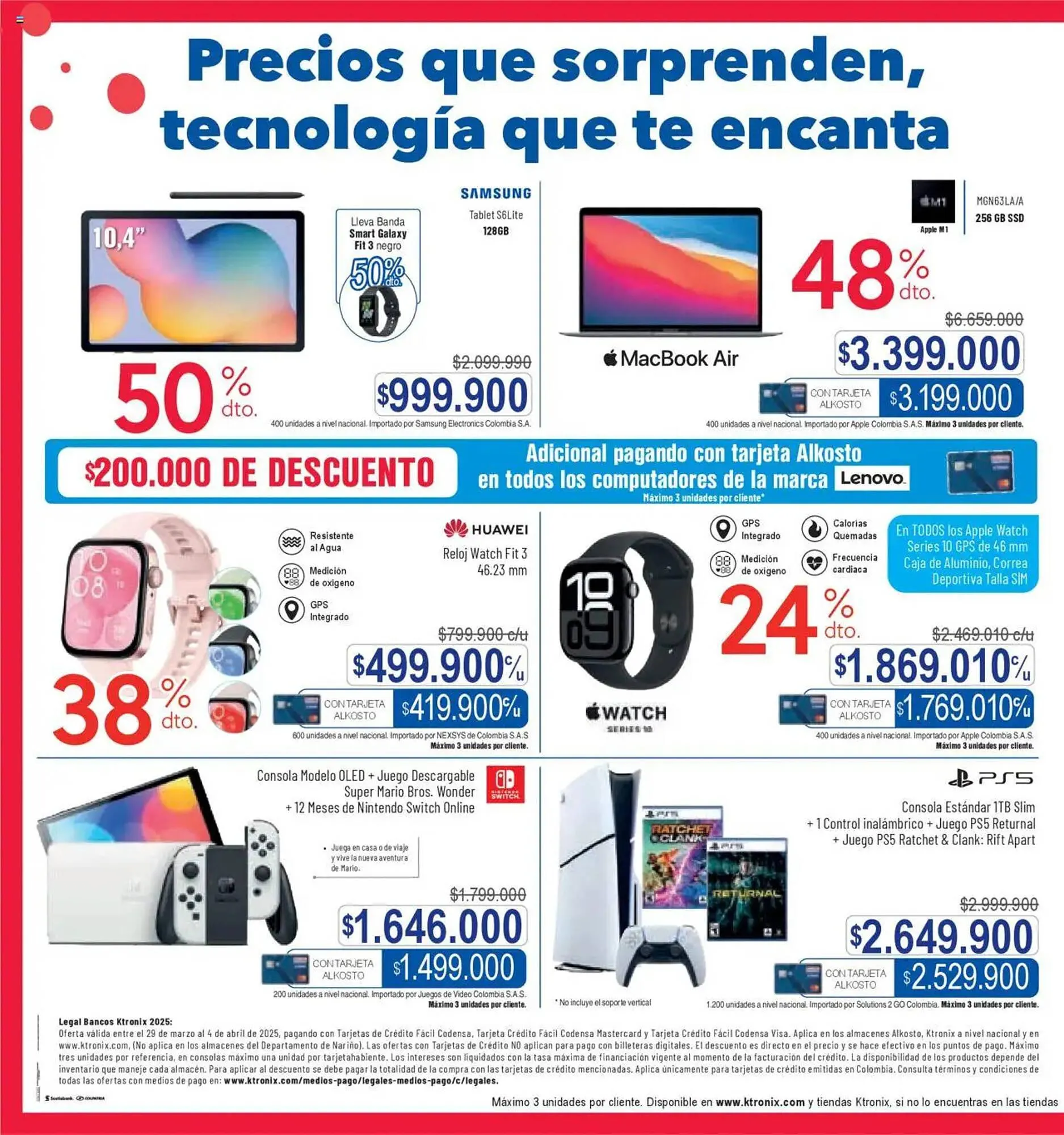 Catalogo de Catálogo Ktronix 29 de marzo al 4 de abril 2025 - Pag 6