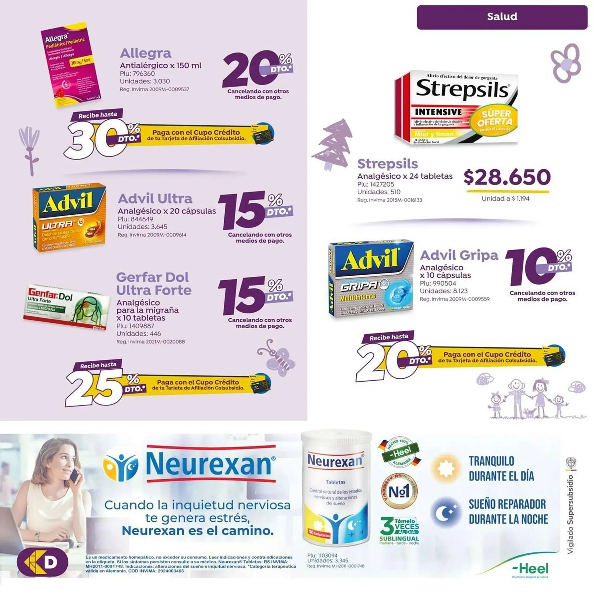 Catalogo de Catálogo Droguerías Colsubsidio 18 de octubre al 1 de noviembre 2024 - Pag 2