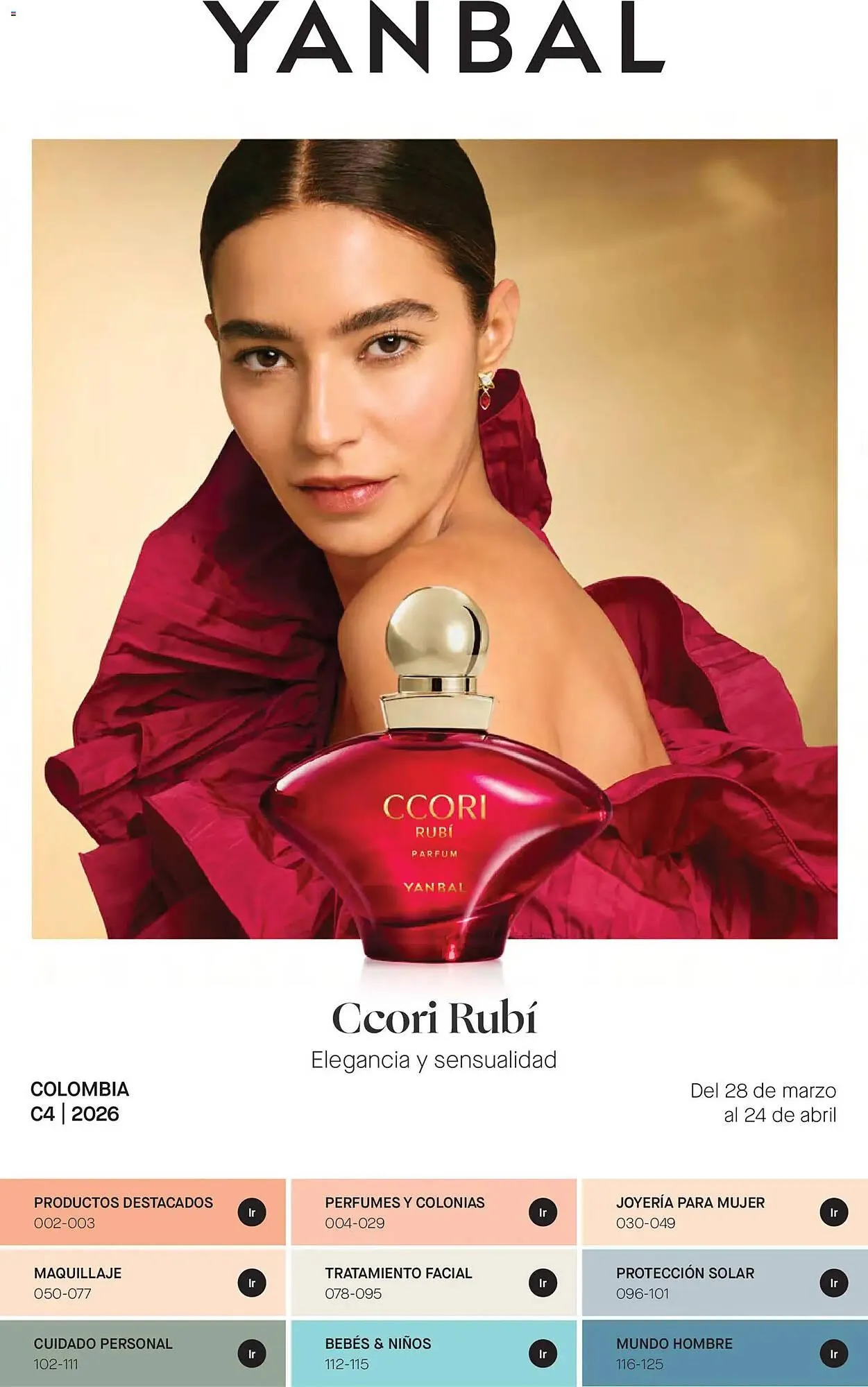Catalogo de Catálogo Yanbal 28 de marzo al 25 de abril 2026 - Pag 1