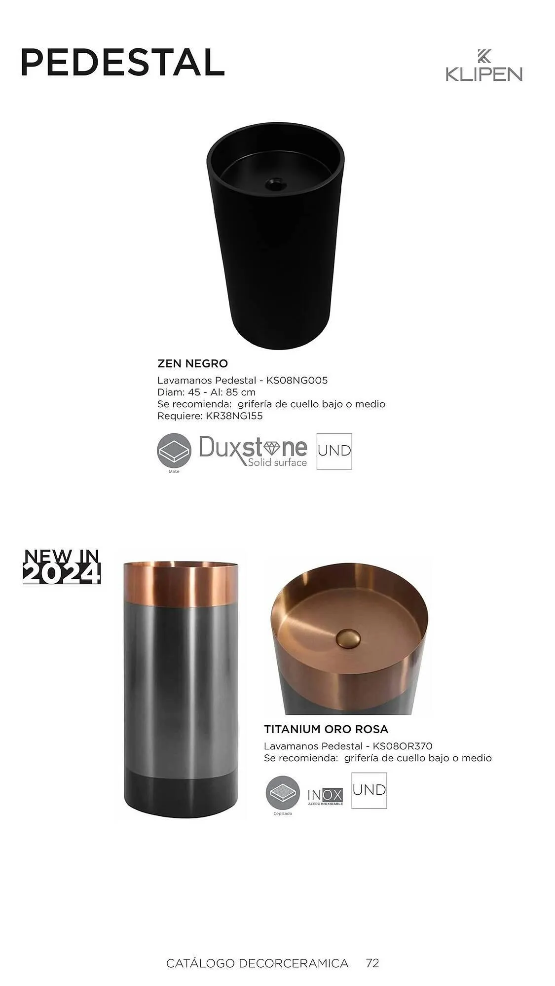 Catalogo de Catálogo Decorceramica 6 de noviembre al 6 de mayo 2025 - Pag 72