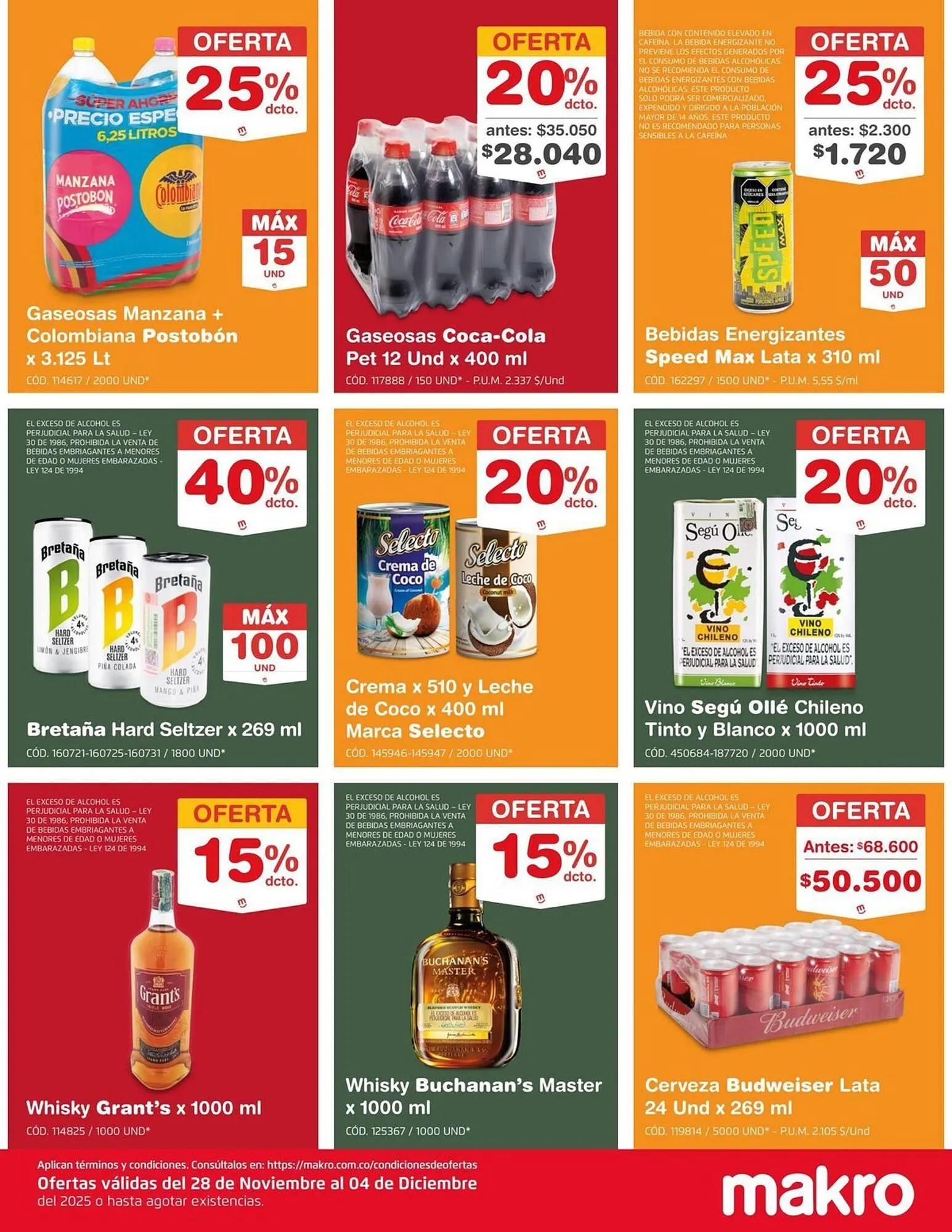 Catalogo de Catálogo Makro 28 de noviembre al 4 de diciembre 2025 - Pag 8