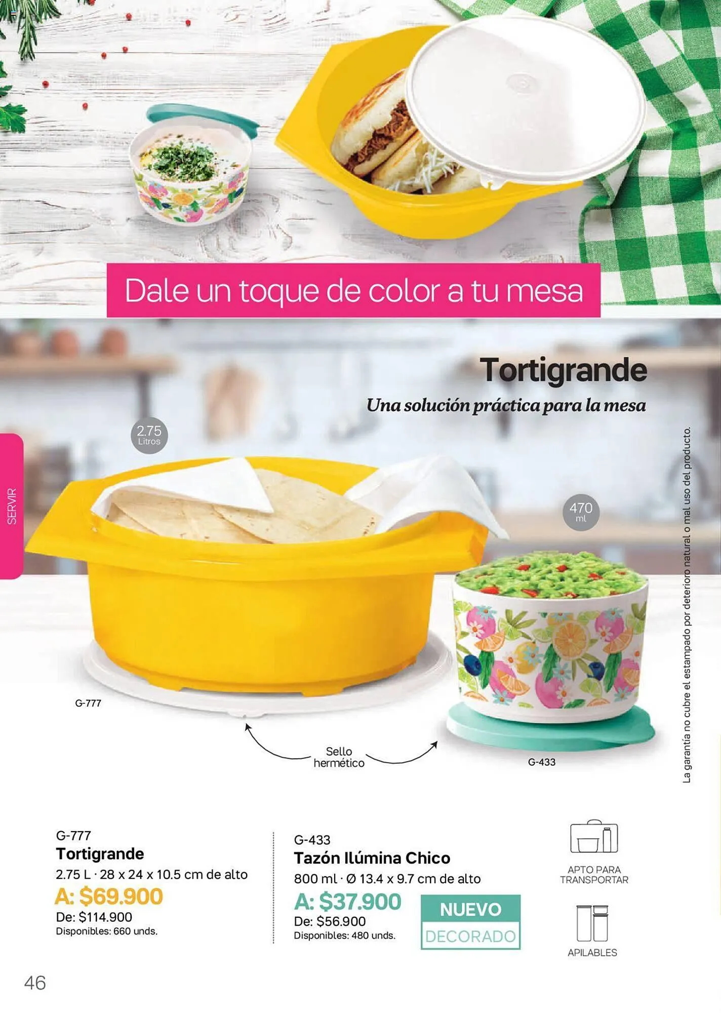 Catalogo de Catálogo Tupperware 6 de octubre al 2 de noviembre 2023 - Pag 46