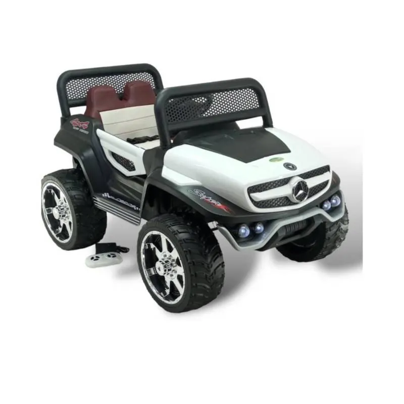 Carro Eléctrico Niños C/Remoto Ll/Gomas Recargable 1 a 6 A