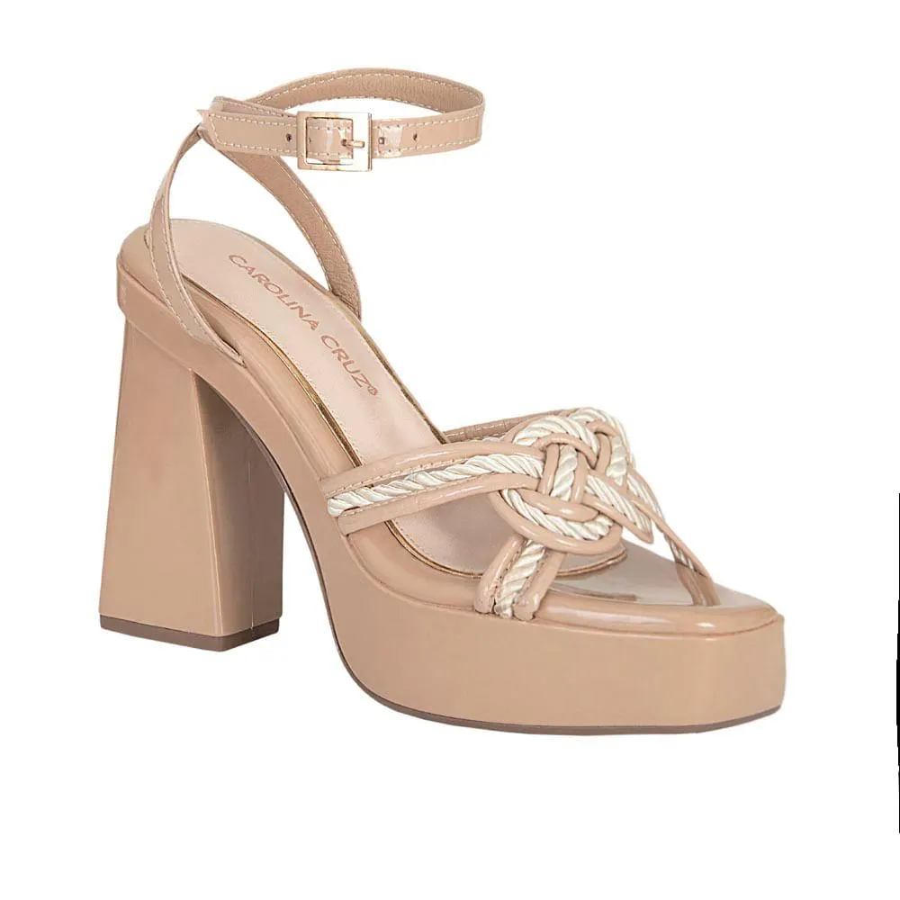 Sandalia tacon de Mujer marca Carolina cruz / Sand.m3534