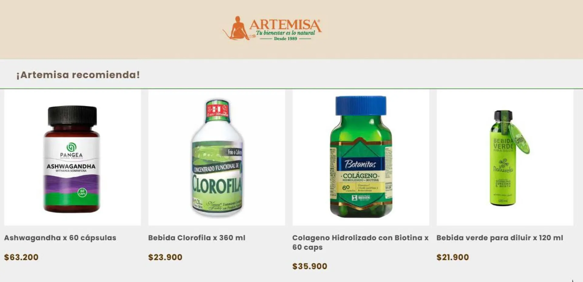 Catalogo de Catálogo Artemisa 19 de enero al 19 de febrero 2026 - Pag 1