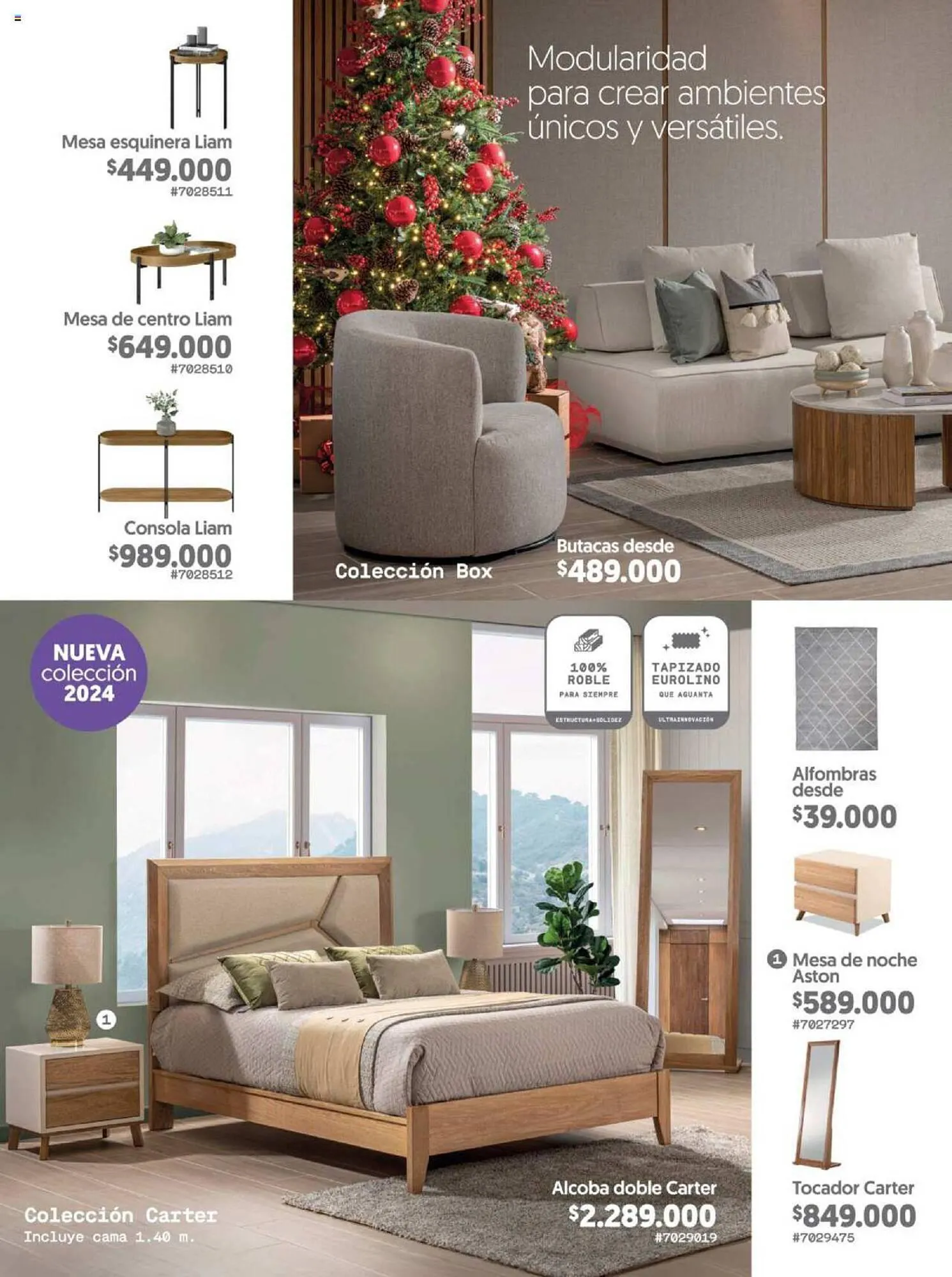 Catalogo de Catálogo Muebles Jamar 23 de noviembre al 31 de enero 2024 - Pag 6