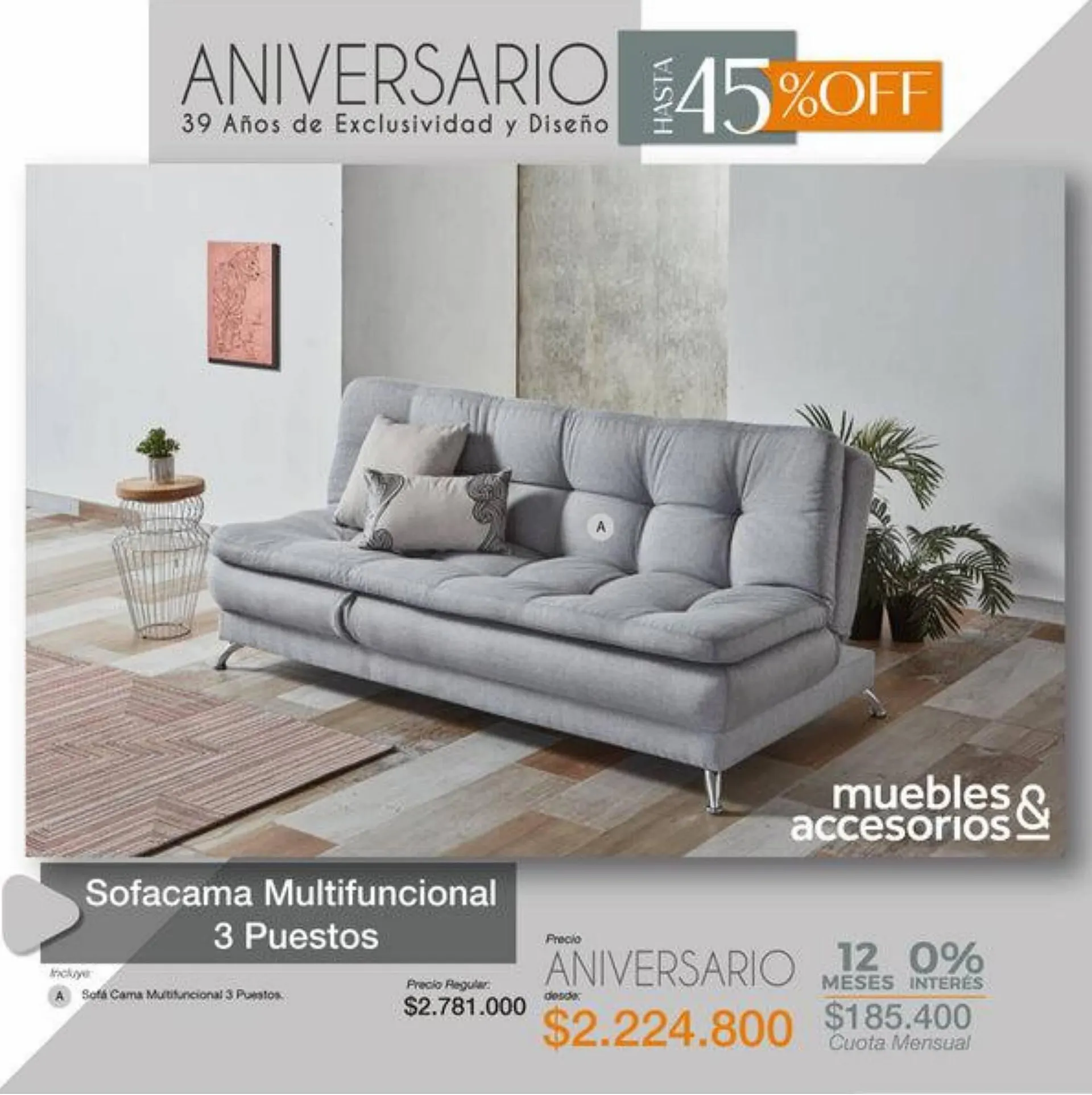 Catalogo de Catálogo Muebles & Accesorios 6 de septiembre al 17 de septiembre 2023 - Pag 5