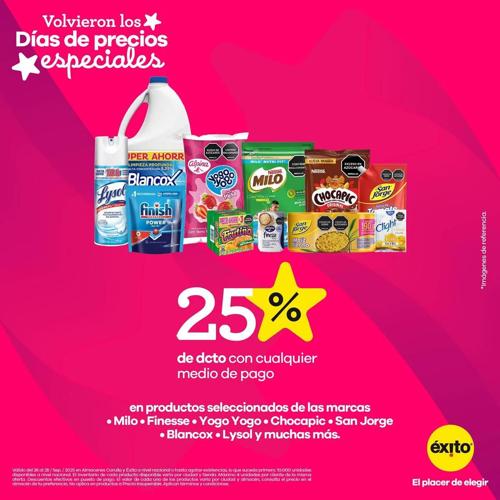 Catalogo de Catálogo Éxito 26 de septiembre al 28 de septiembre 2025 - Pag 3