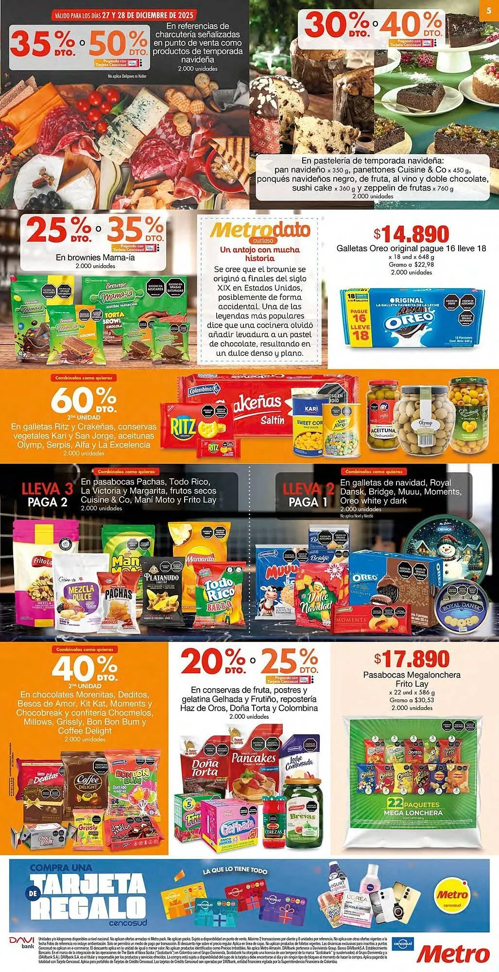 Catalogo de Catálogo Metro 26 de diciembre al 28 de diciembre 2025 - Pag 5
