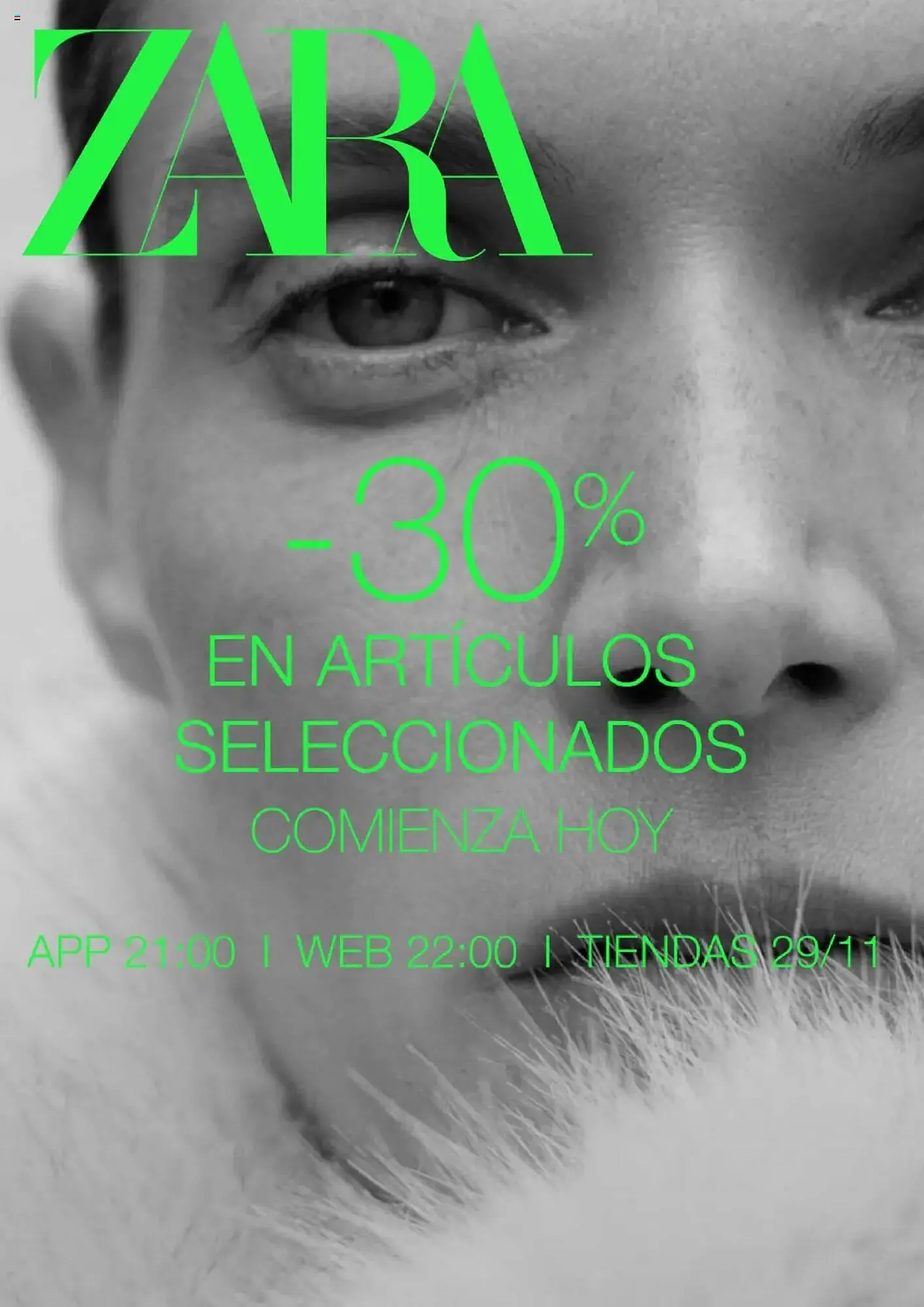Catalogo de Catálogo Zara 28 de noviembre al 2 de diciembre 2024 - Pag 1