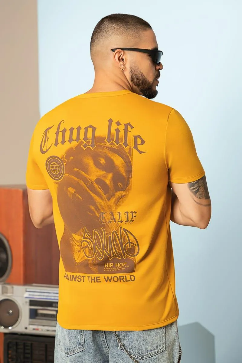 CAMISETA MANGA CORTA Amarillo