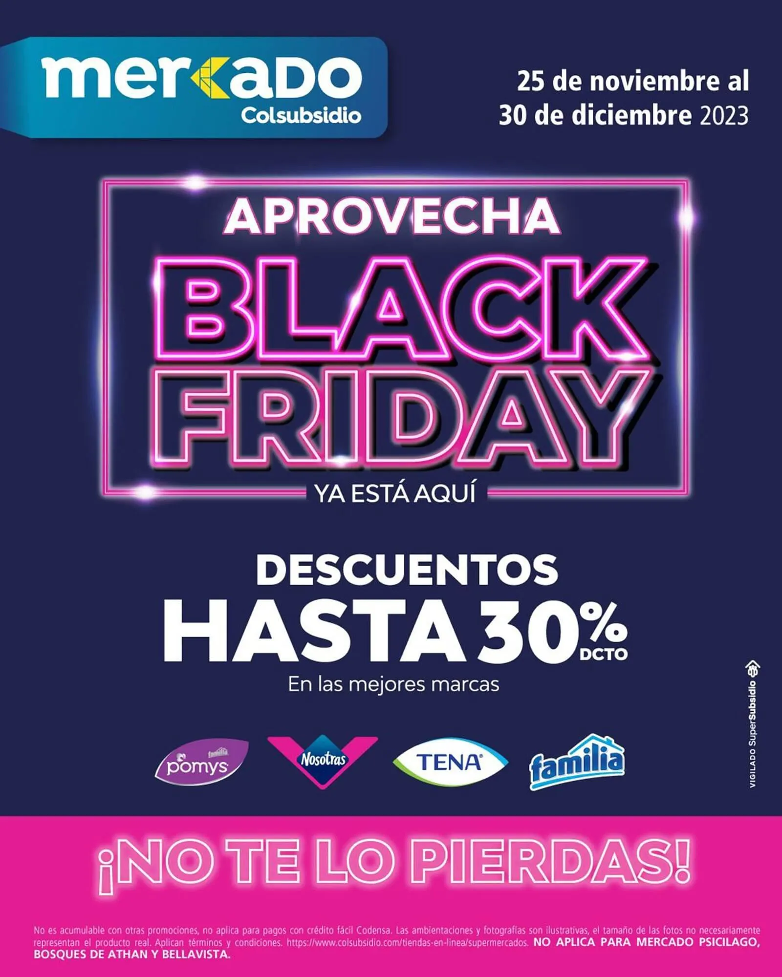 Catalogo de Catálogo Colsubsidio 27 de noviembre al 30 de diciembre 2023 - Pag 1