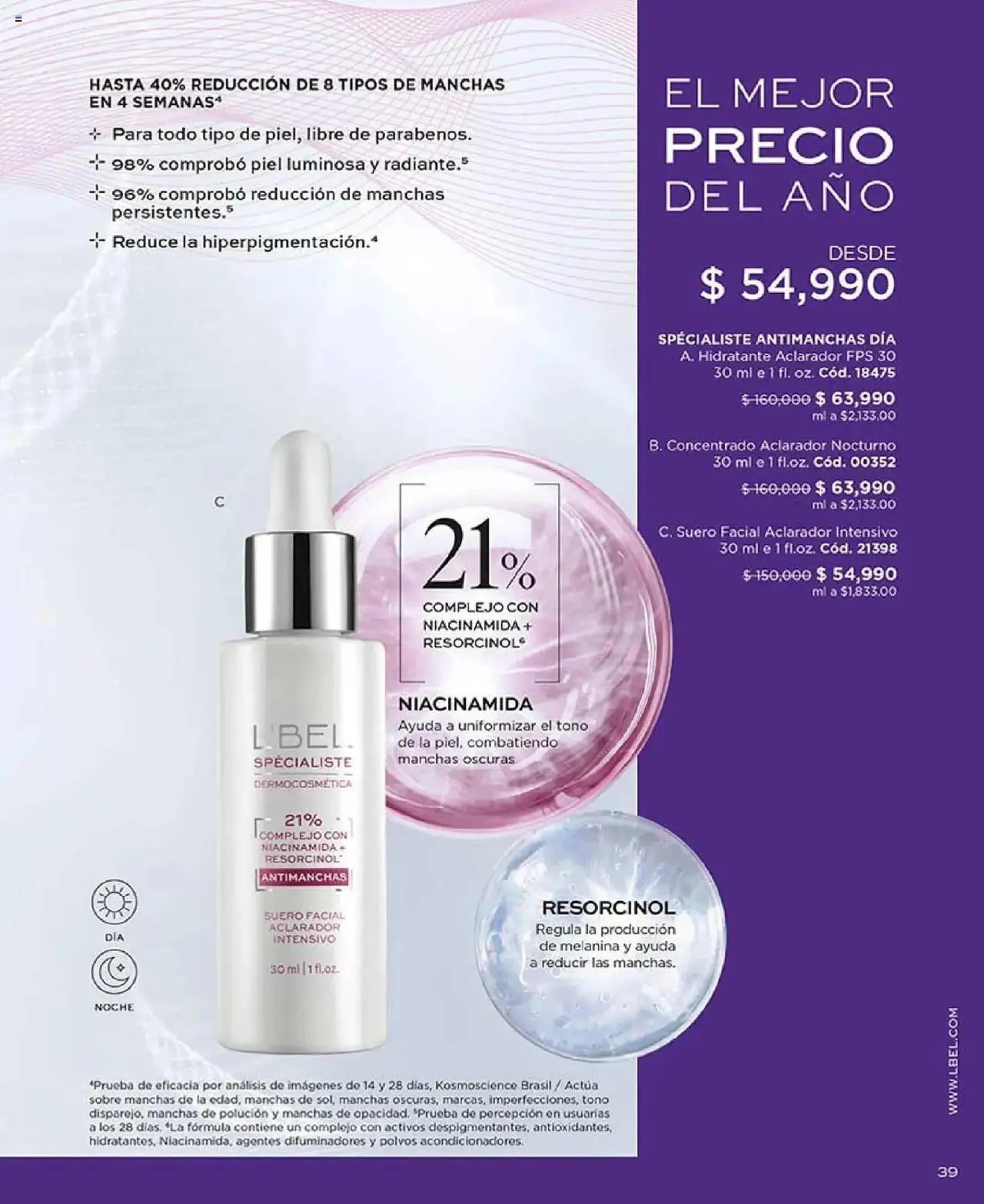 Catalogo de Catálogo L'bel 21 de abril al 30 de junio 2025 - Pag 39