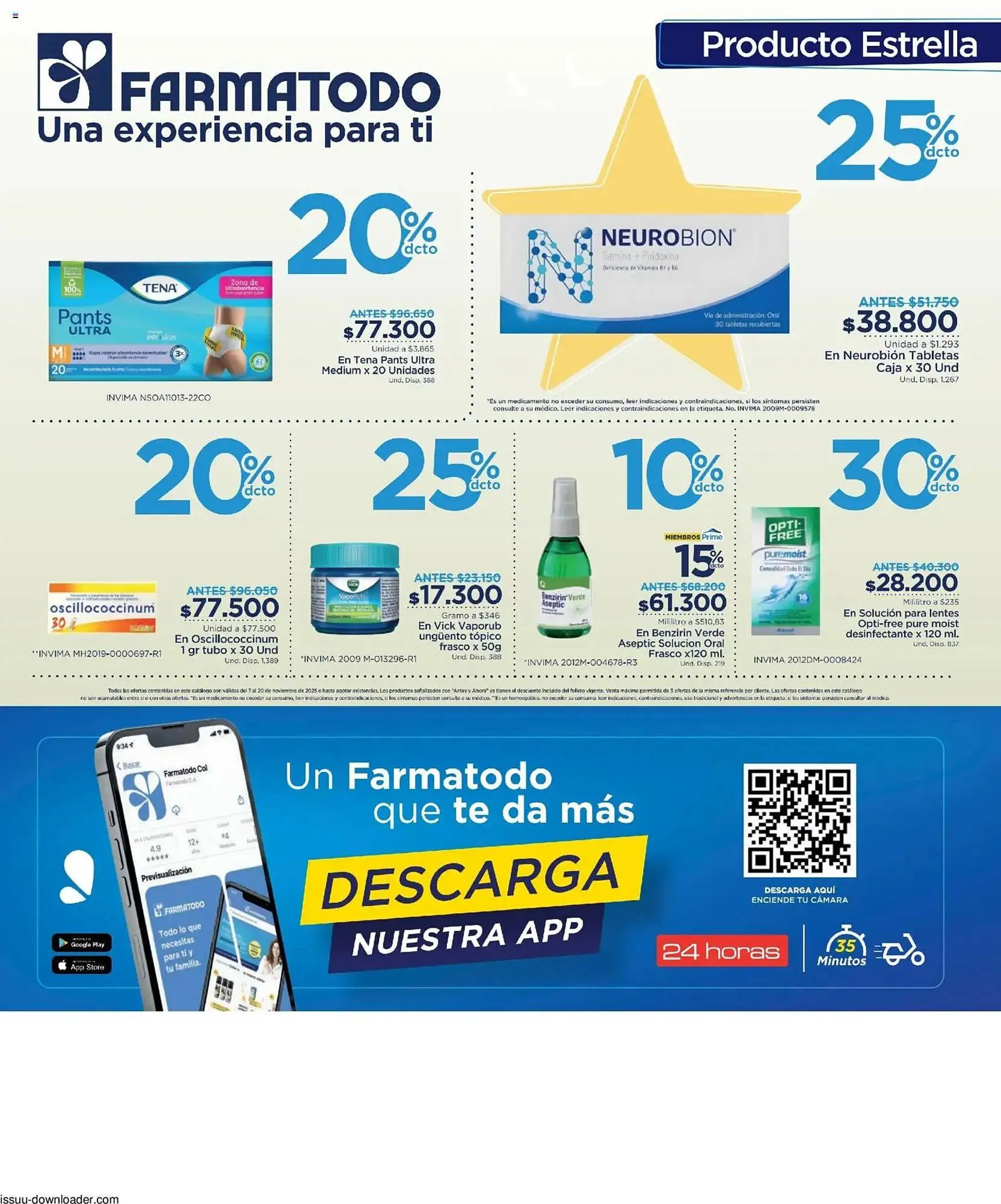 Catalogo de Catálogo FarmaTodo 7 de noviembre al 20 de noviembre 2025 - Pag 4
