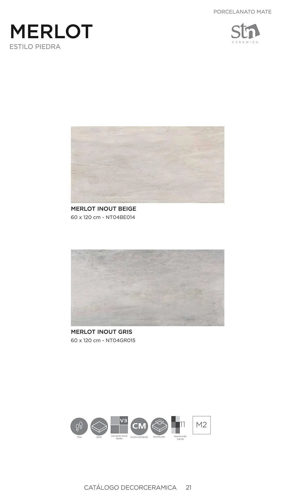 Catalogo de Catálogo Decorceramica 6 de noviembre al 6 de mayo 2025 - Pag 21