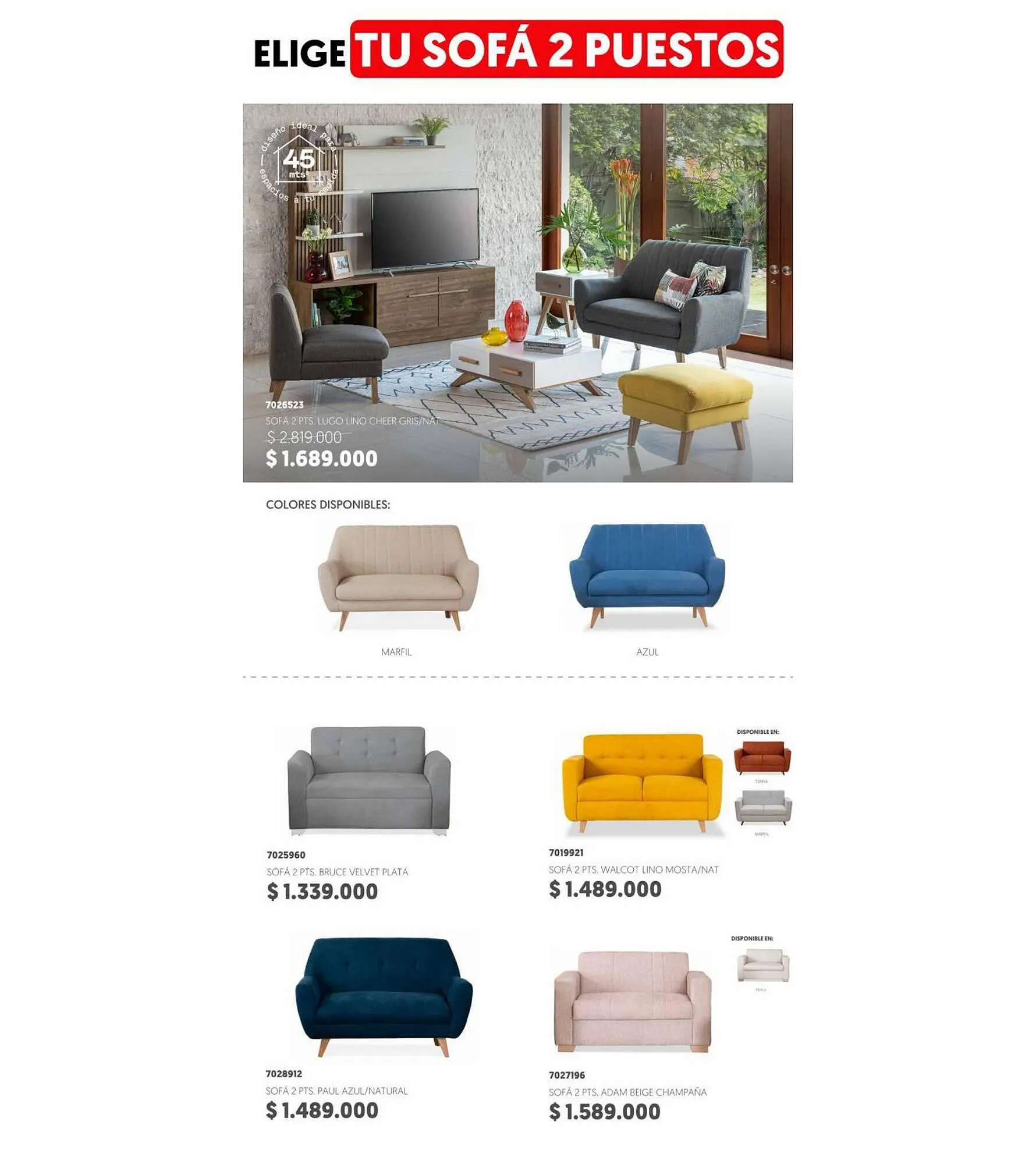 Catalogo de Catálogo Muebles Jamar 13 de septiembre al 31 de diciembre 2023 - Pag 3