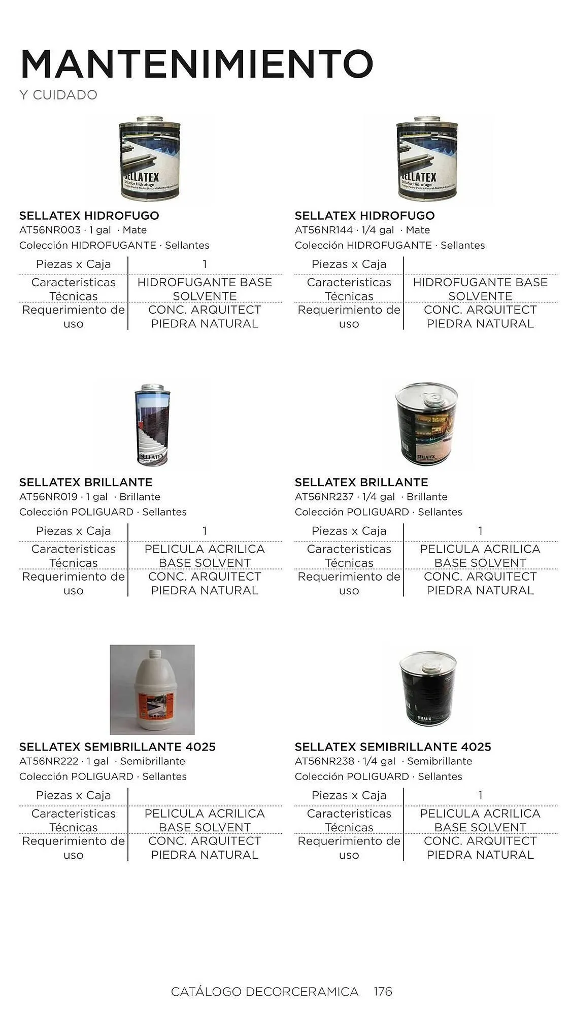 Catalogo de Catálogo Decorceramica 6 de noviembre al 6 de mayo 2025 - Pag 176