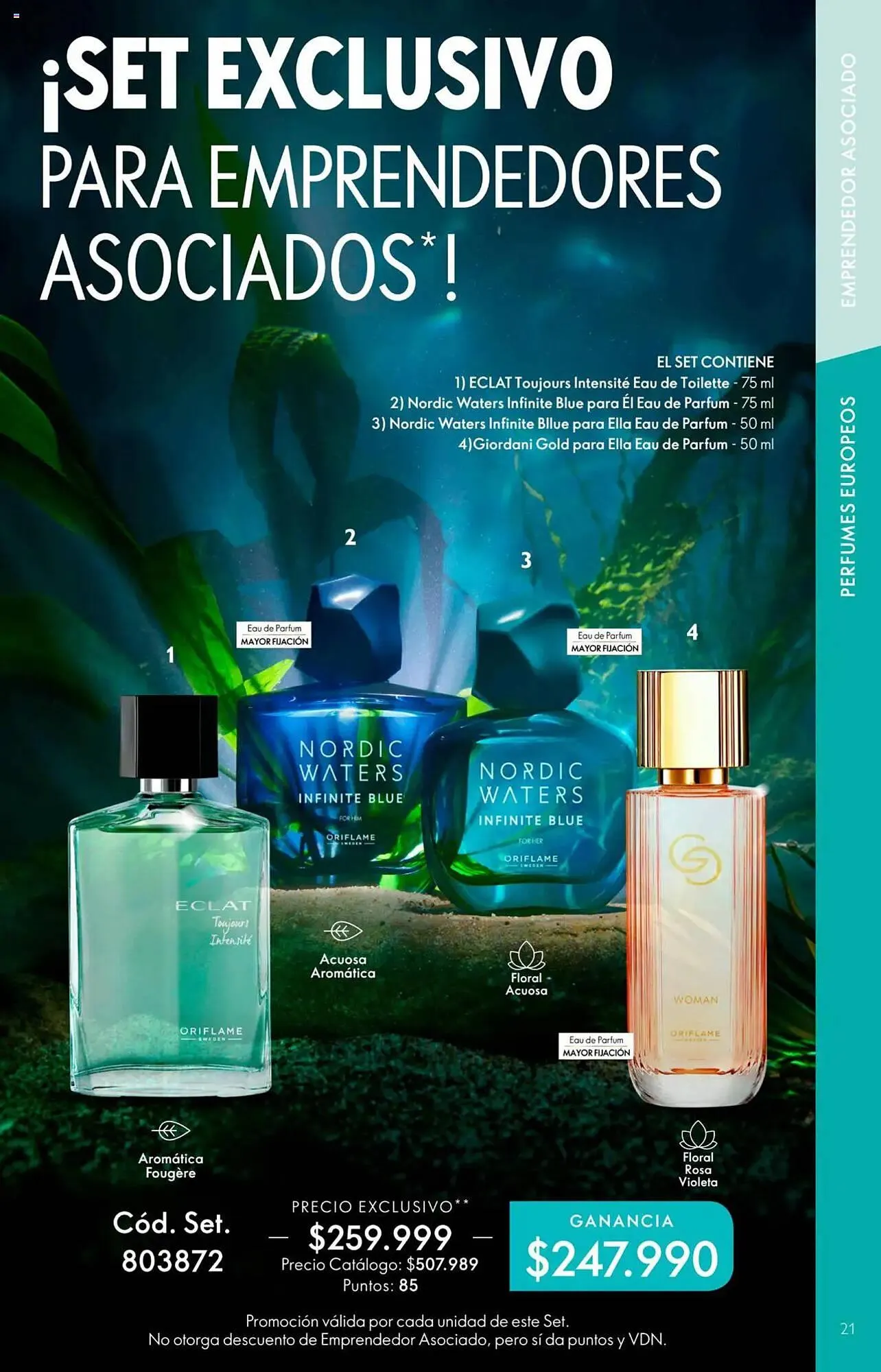 Catalogo de Catálogo Oriflame 28 de diciembre al 17 de enero 2025 - Pag 21