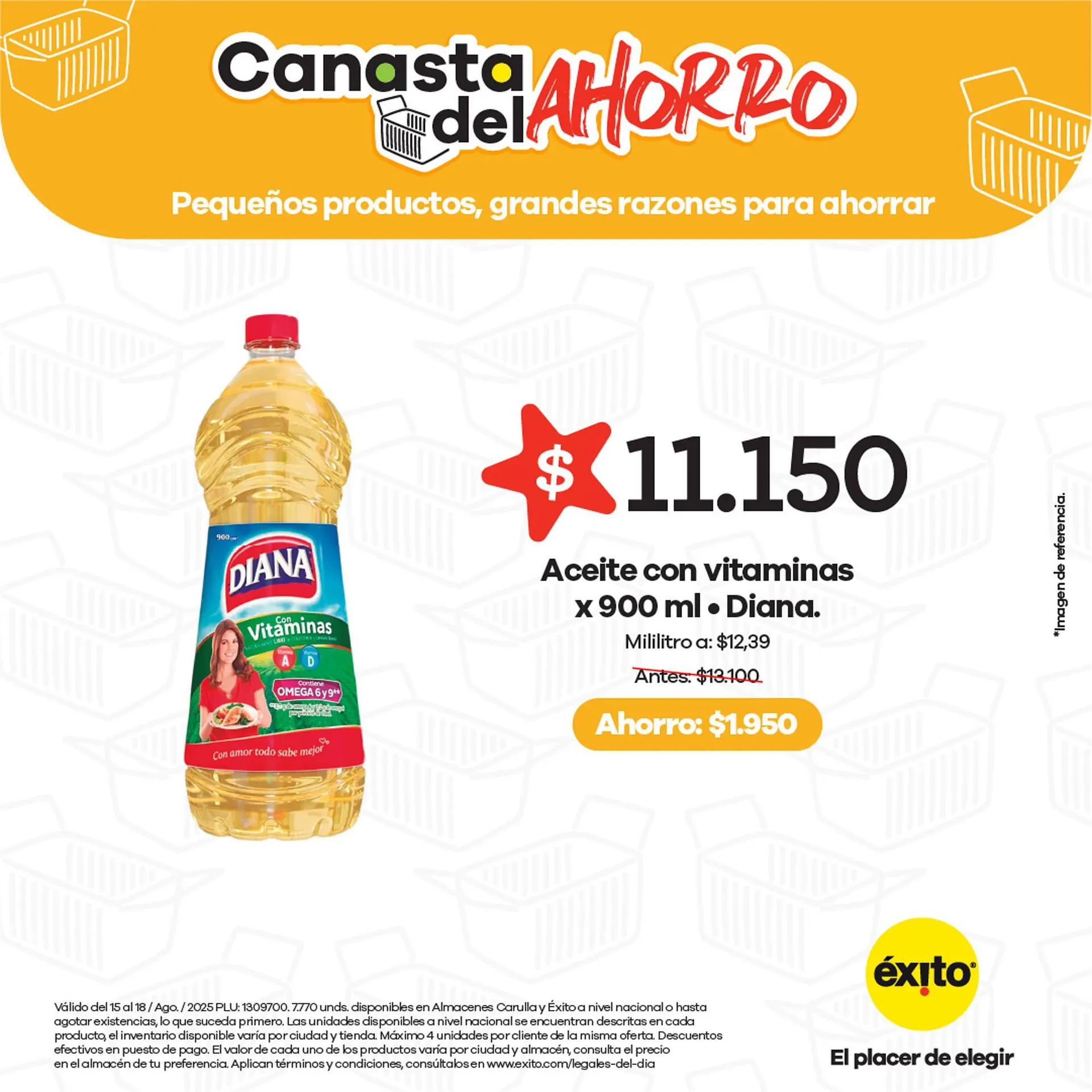 Catalogo de Catálogo Éxito 17 de agosto al 18 de agosto 2025 - Pag 5