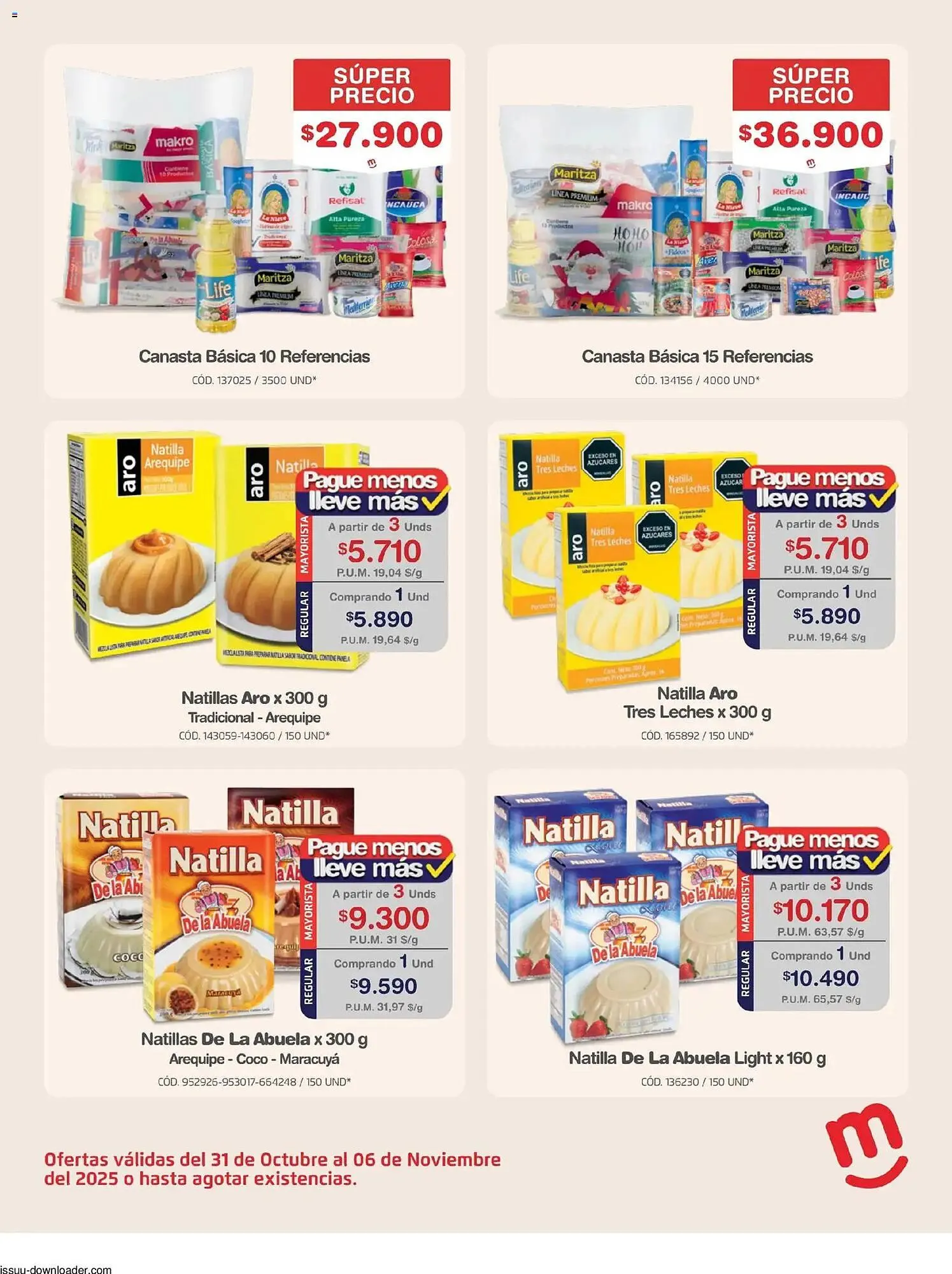 Catalogo de Catálogo Makro 31 de octubre al 6 de noviembre 2025 - Pag 13