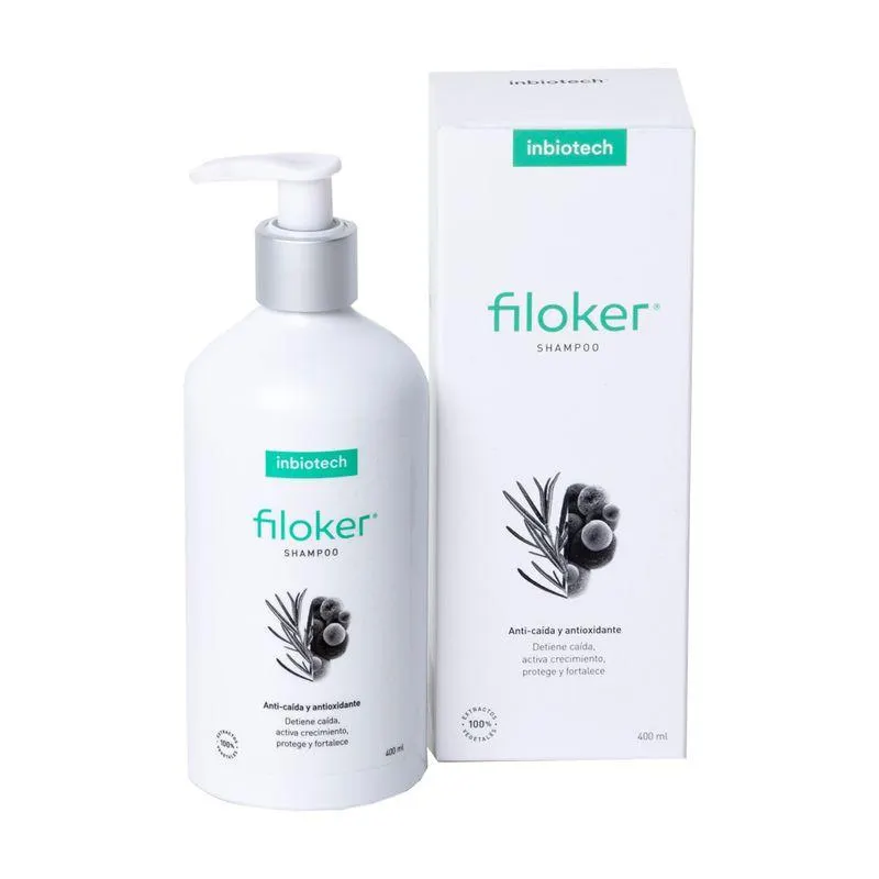 Shampoo Anticaída Filoker 400 Ml
