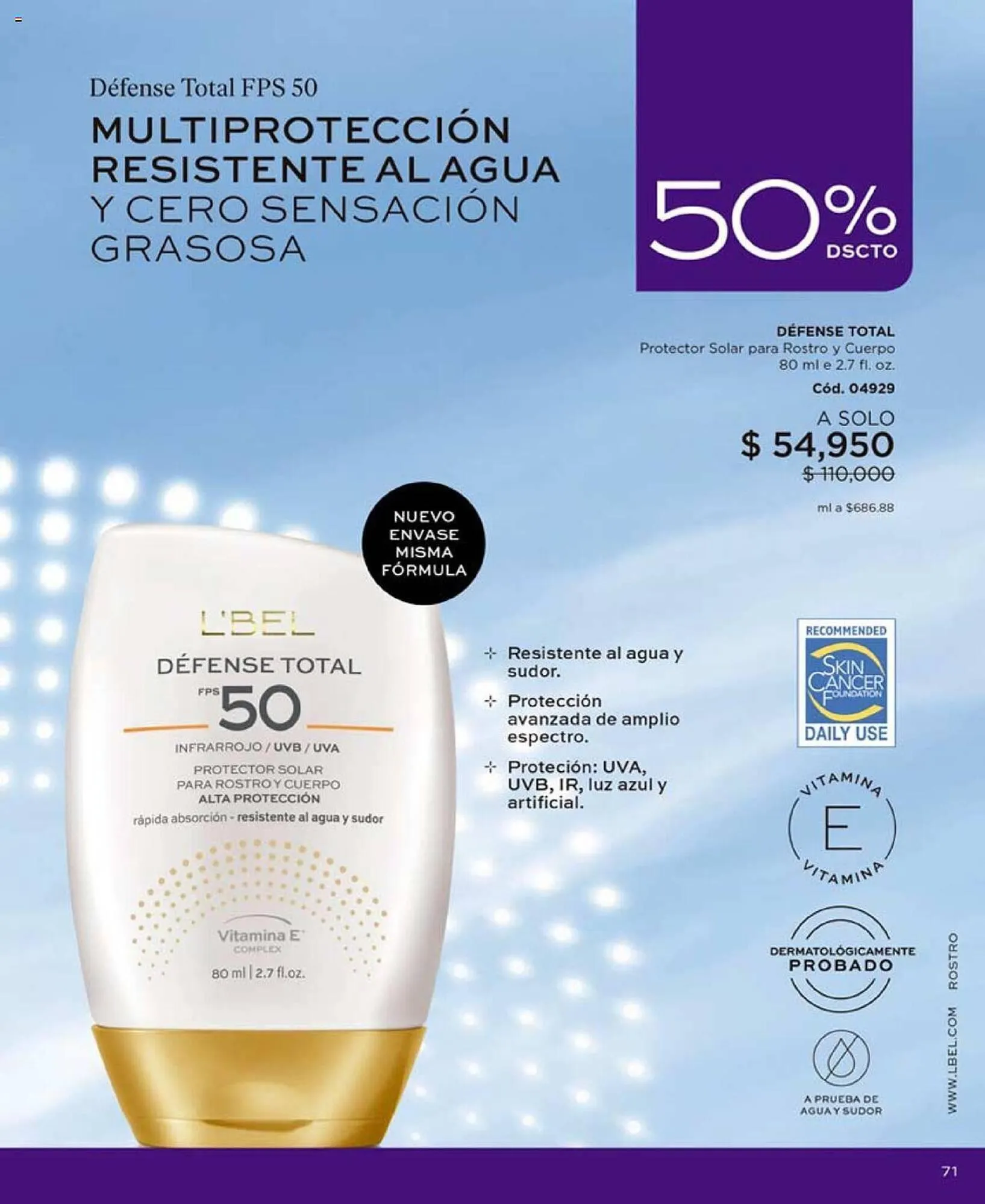 Catalogo de Catálogo L'bel 21 de agosto al 10 de septiembre 2023 - Pag 71