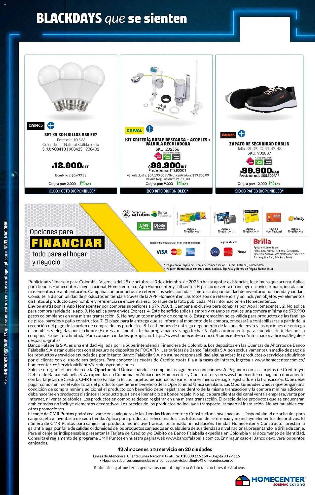 Catalogo de Catálogo Homecenter 29 de octubre al 3 de diciembre 2025 - Pag 19