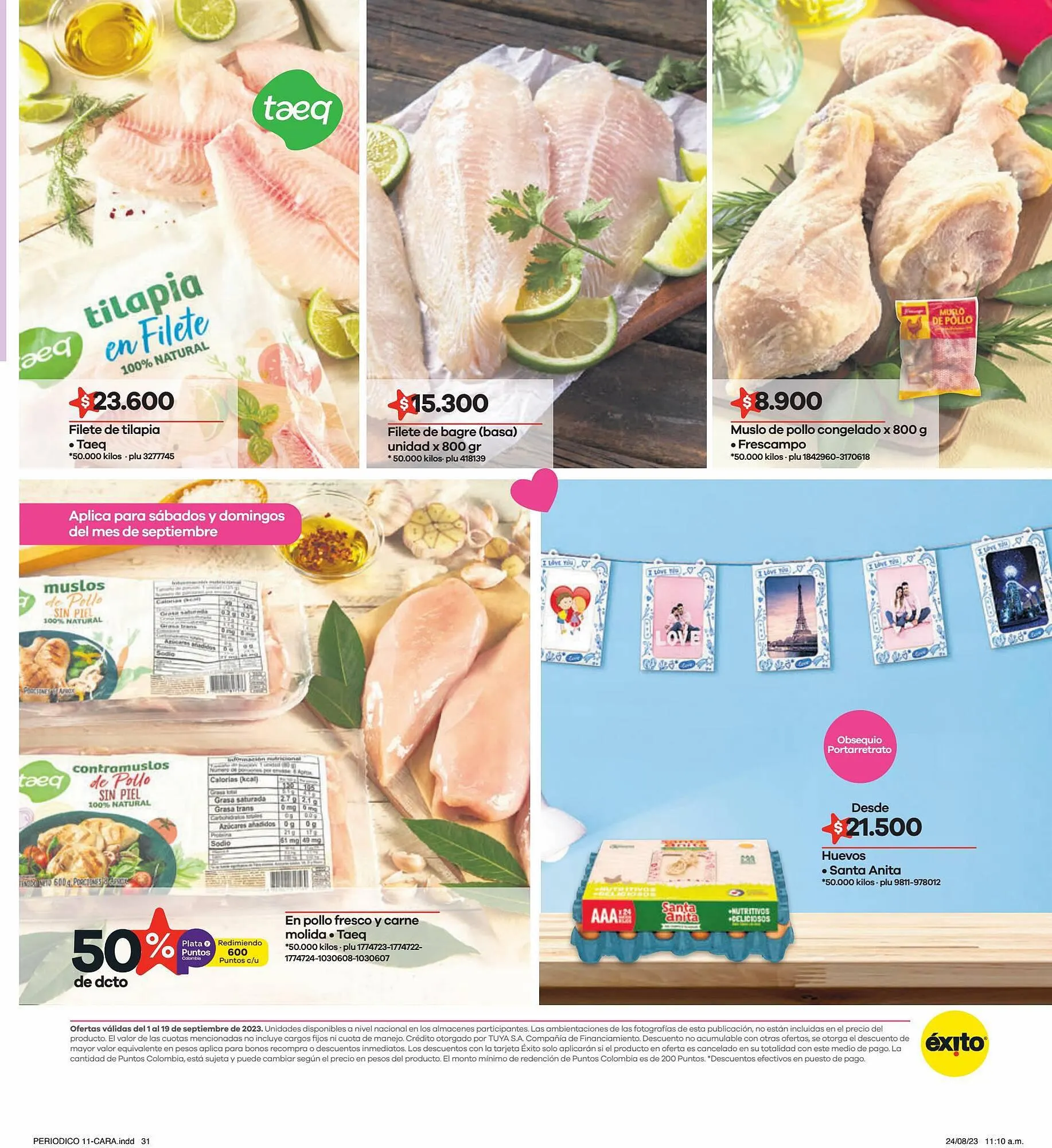 Catalogo de Catálogo Éxito 1 de septiembre al 19 de septiembre 2023 - Pag 31