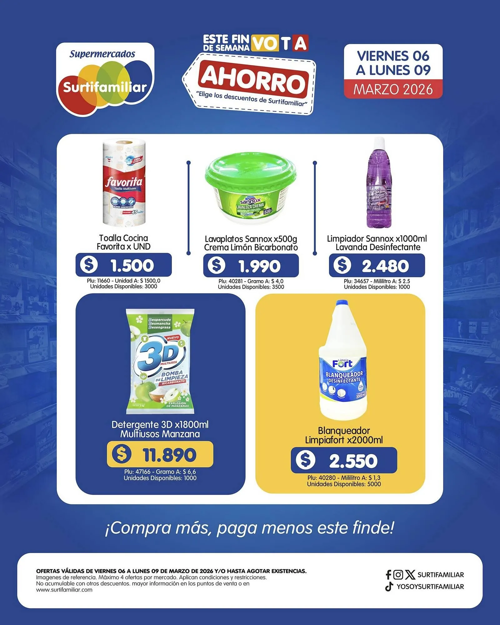Catalogo de Catálogo Surtifamiliar 6 de marzo al 9 de marzo 2026 - Pag 14