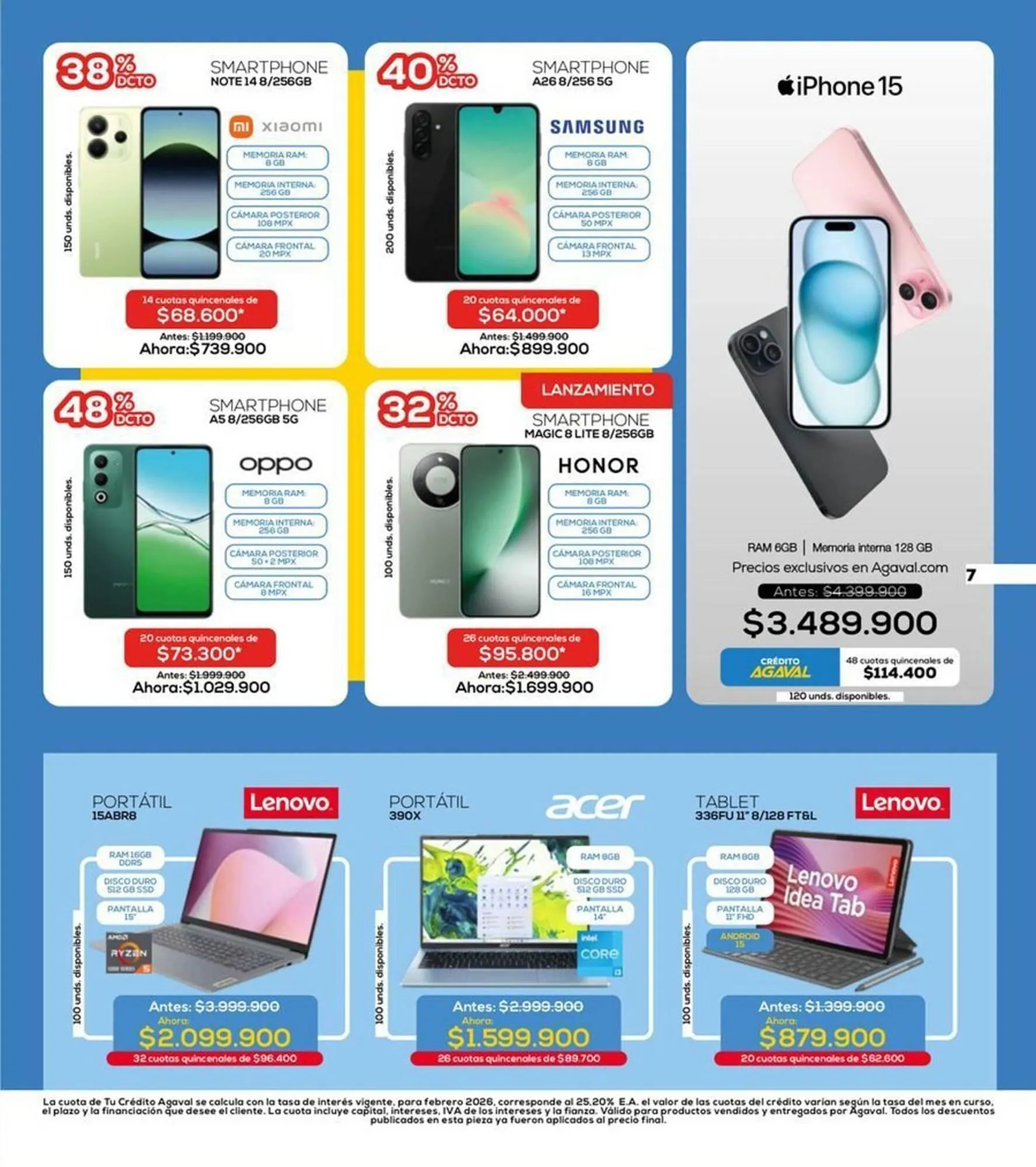 Catalogo de Catálogo Agaval 13 de marzo al 23 de marzo 2026 - Pag 7