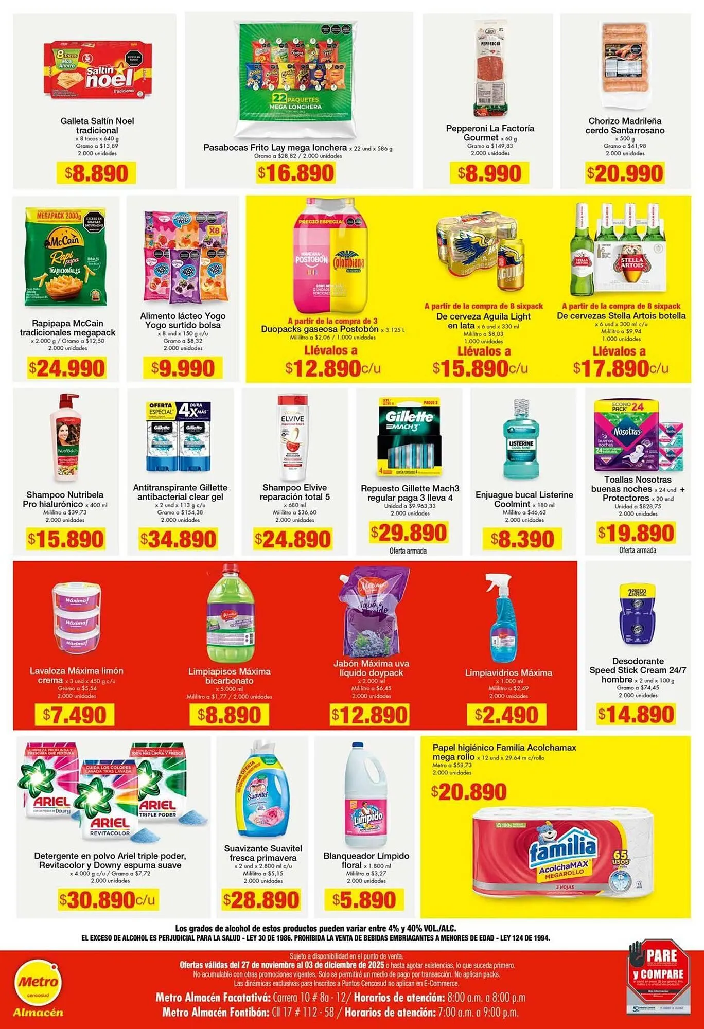 Catalogo de Catálogo Metro 2 de diciembre al 3 de diciembre 2025 - Pag 2