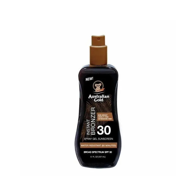 Bronceador Australian Gold Spray Gel Fps30 X 237Ml