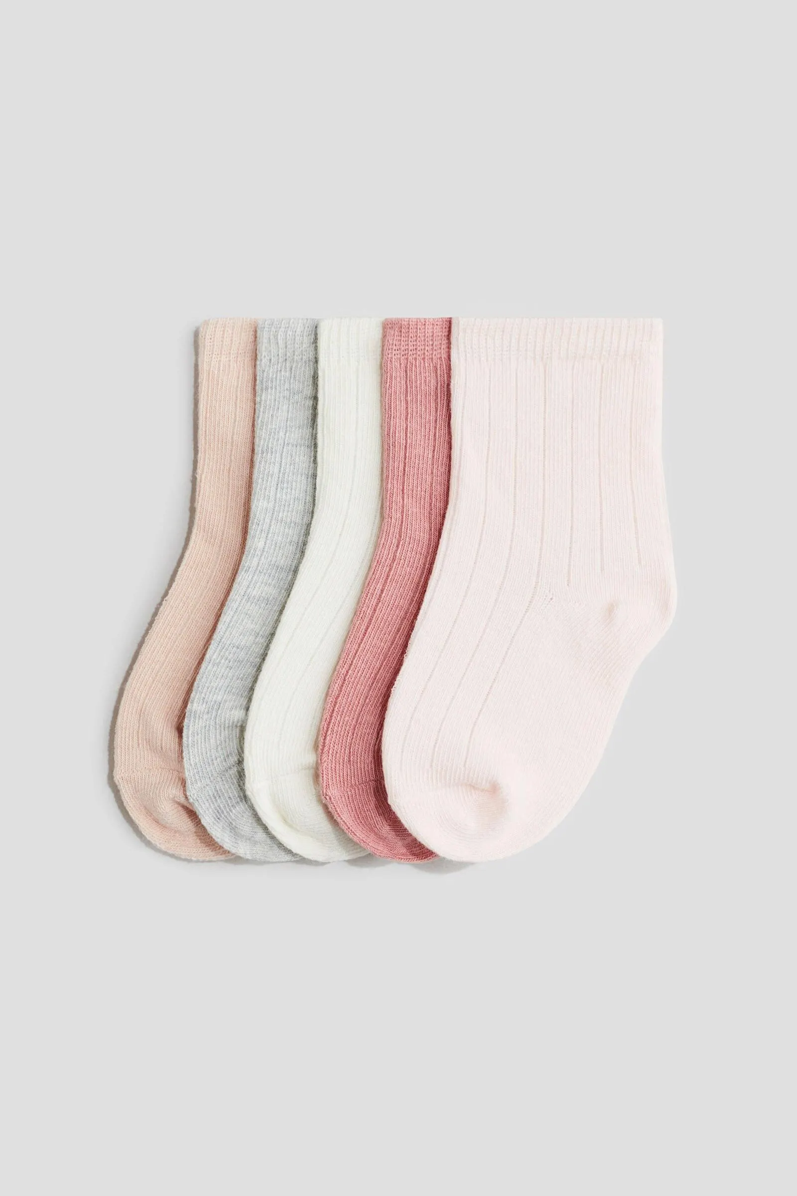 Pack de 5 medias en punto tejido