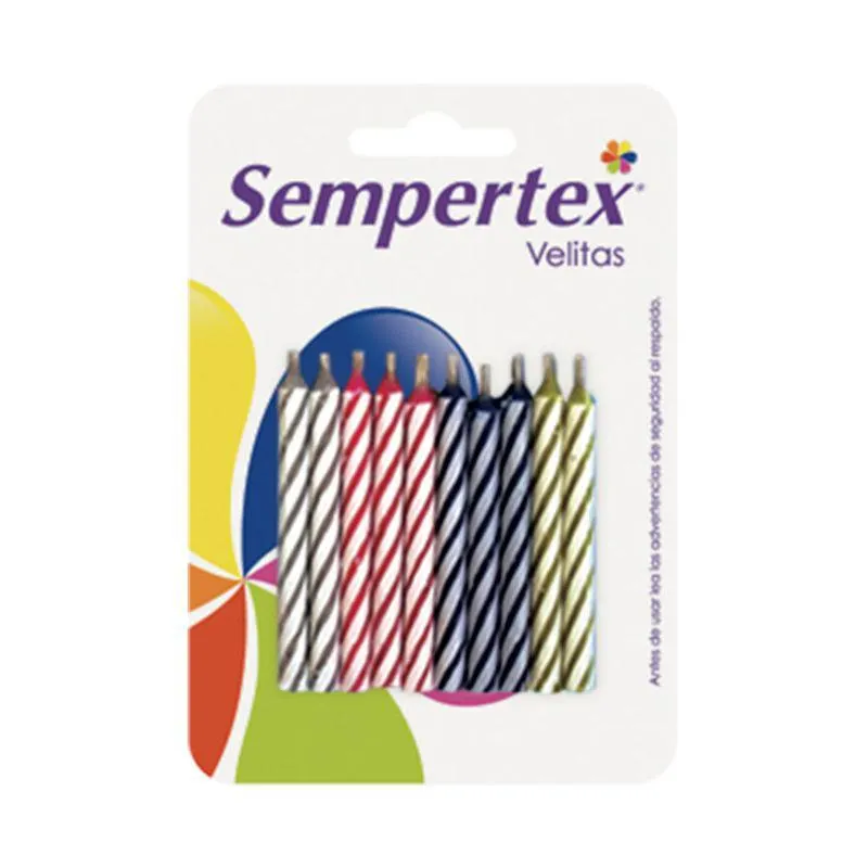 Velas mágicas Sempertex x10unds