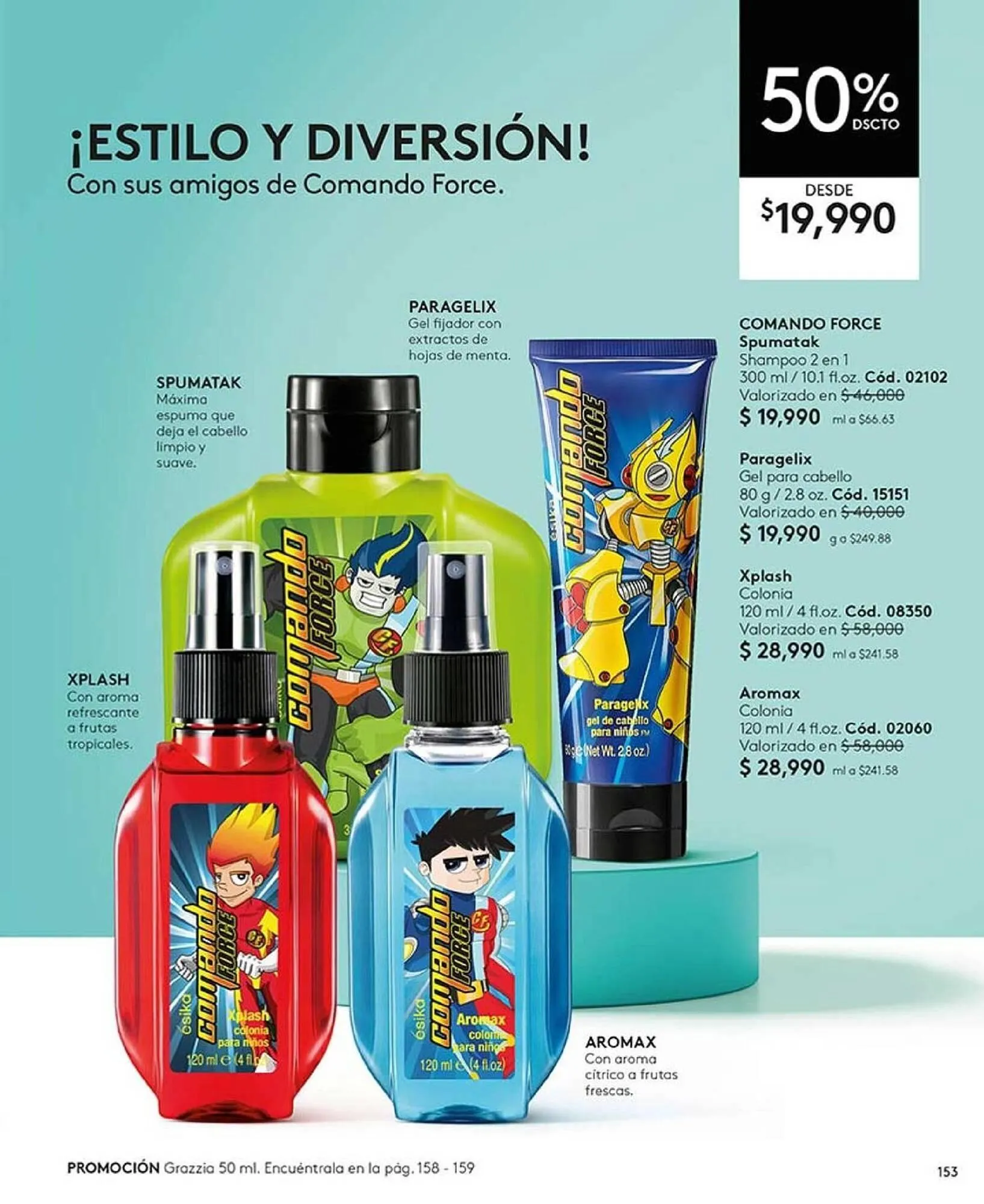 Catalogo de Catálogo Ésika 3 de octubre al 30 de noviembre 2025 - Pag 153