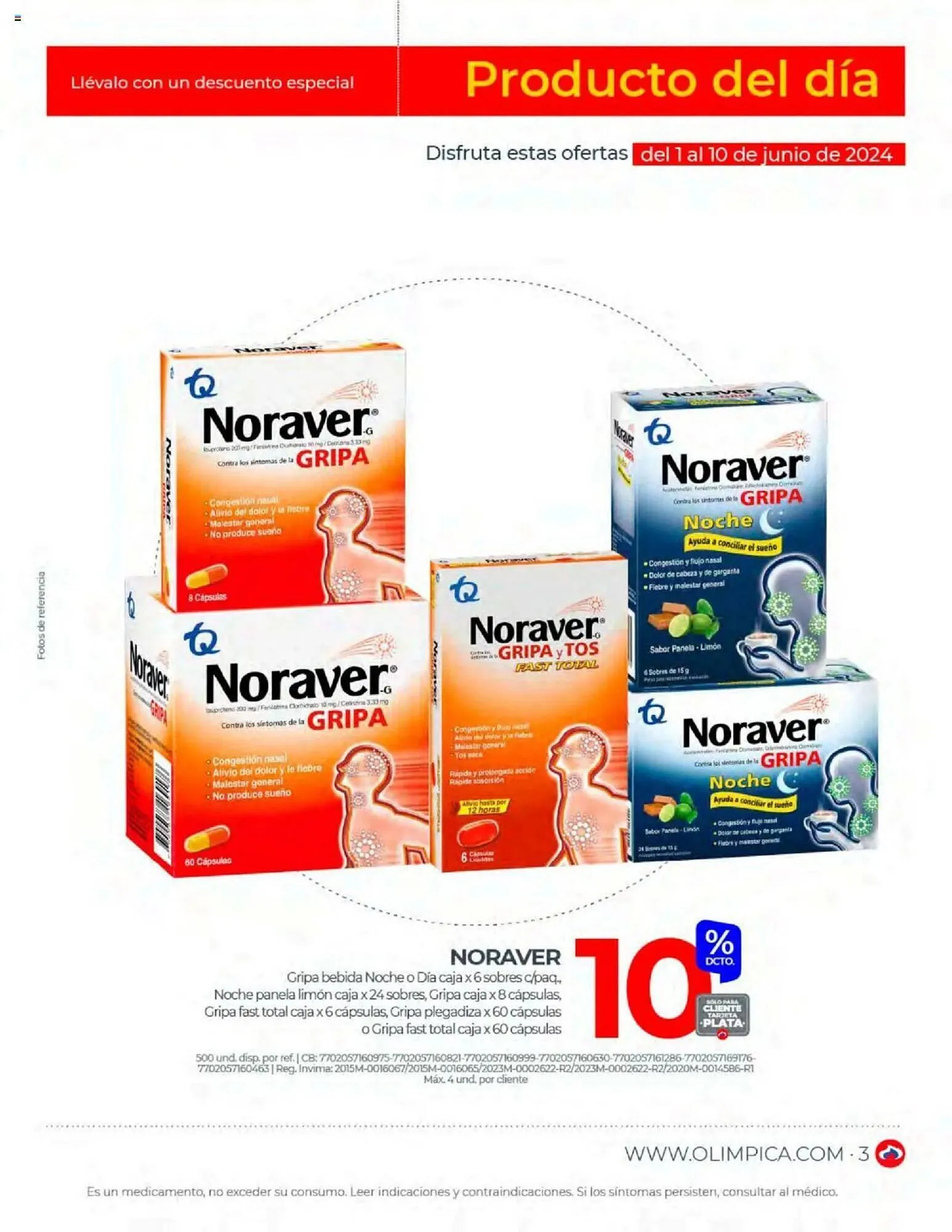 Catalogo de Catálogo Olímpica 1 de junio al 30 de junio 2024 - Pag 3