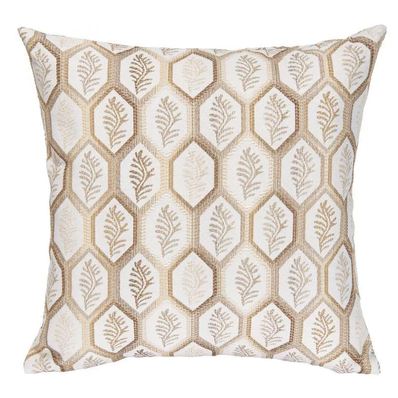 Forro para cojín jacquard palma