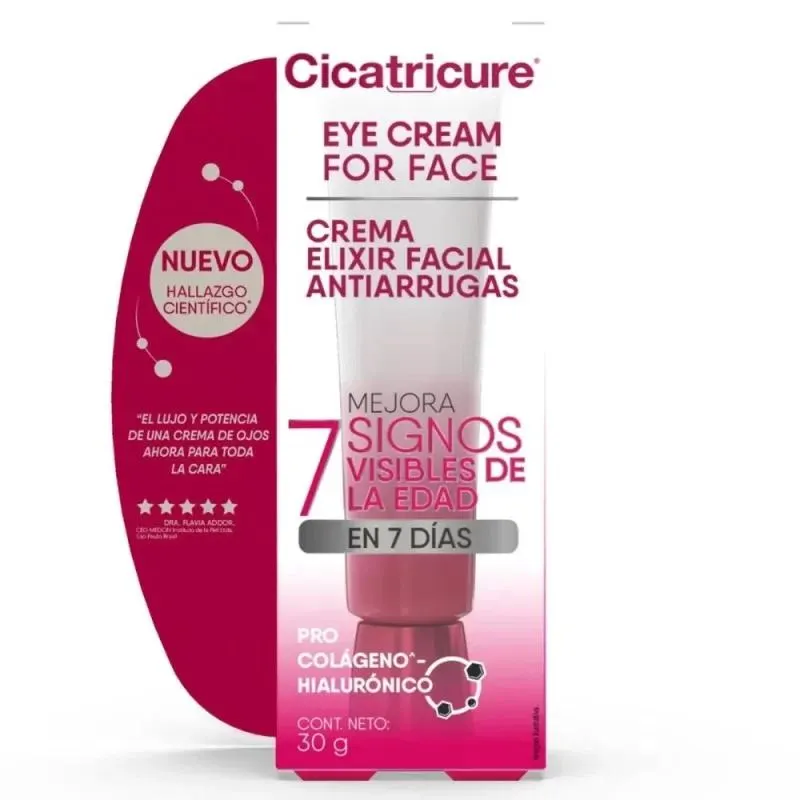 Cicatricure Crema Facial Contorno Eye Cream For Face X 30G