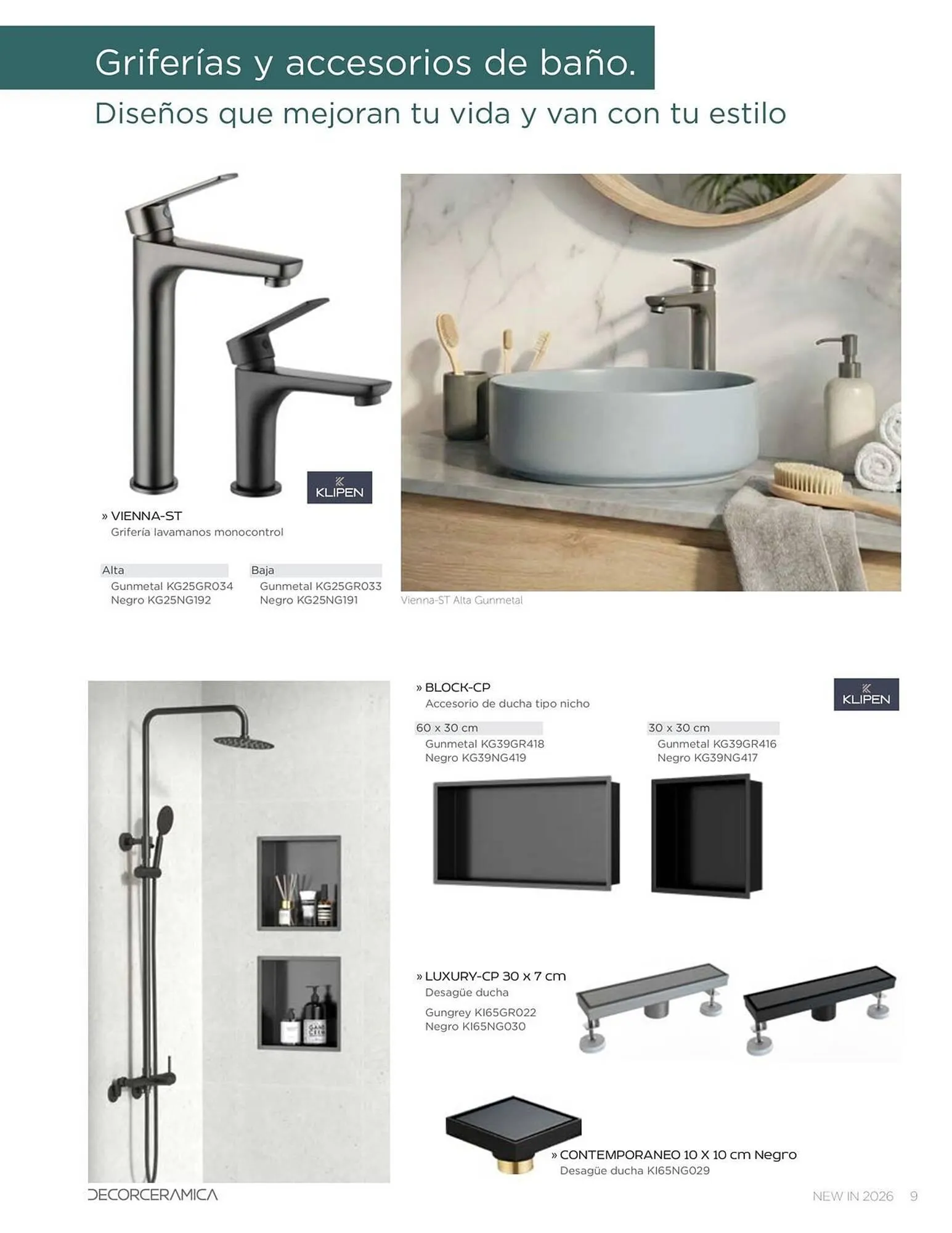 Catalogo de Catálogo Decorceramica 22 de abril al 30 de junio 2026 - Pag 9