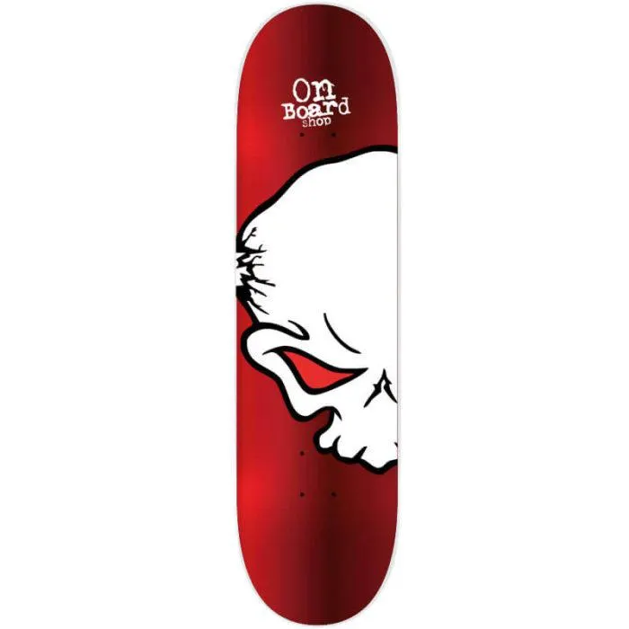 Tabla On Board Shop Calavera Roja Foil