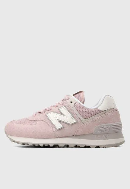 Tenis Lifestyle Rosa-Blanco new balance 574