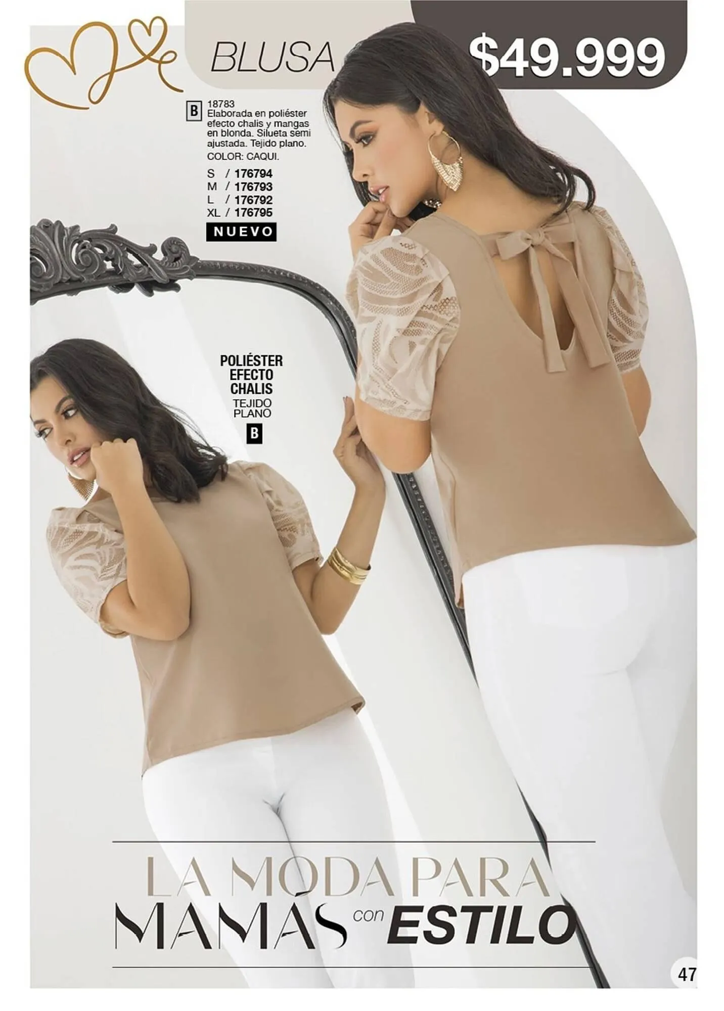 Catalogo de Catálogo Juana Bonita 26 de marzo al 31 de marzo 2025 - Pag 47