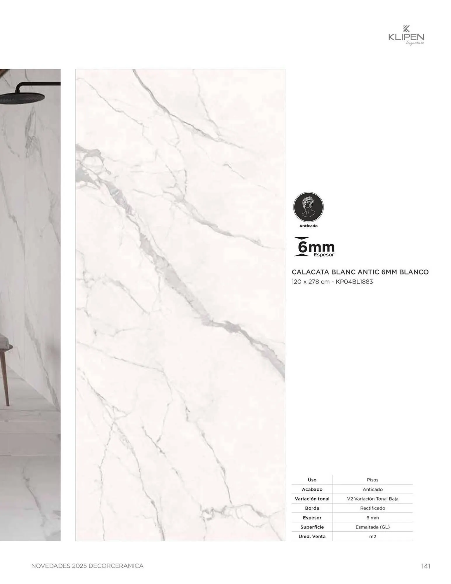 Catalogo de Catálogo Decorceramica 9 de diciembre al 31 de diciembre 2025 - Pag 141