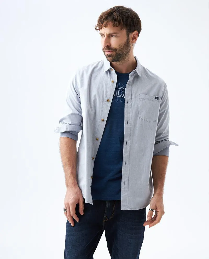 Camisa Slim clásica para hombre