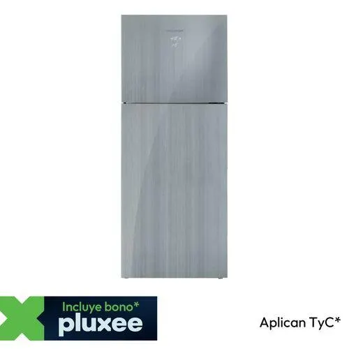 Nevera No Frost Challenger Glass con Panel Digital 450 Litros Brutos - CR 450 Silver Brush