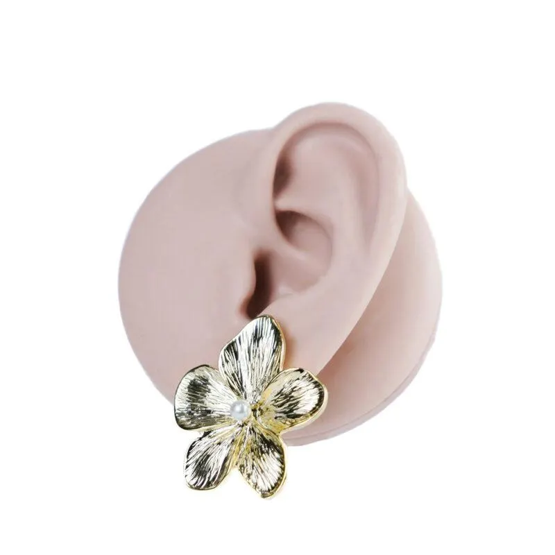 ARETE DOR 18K FLOR