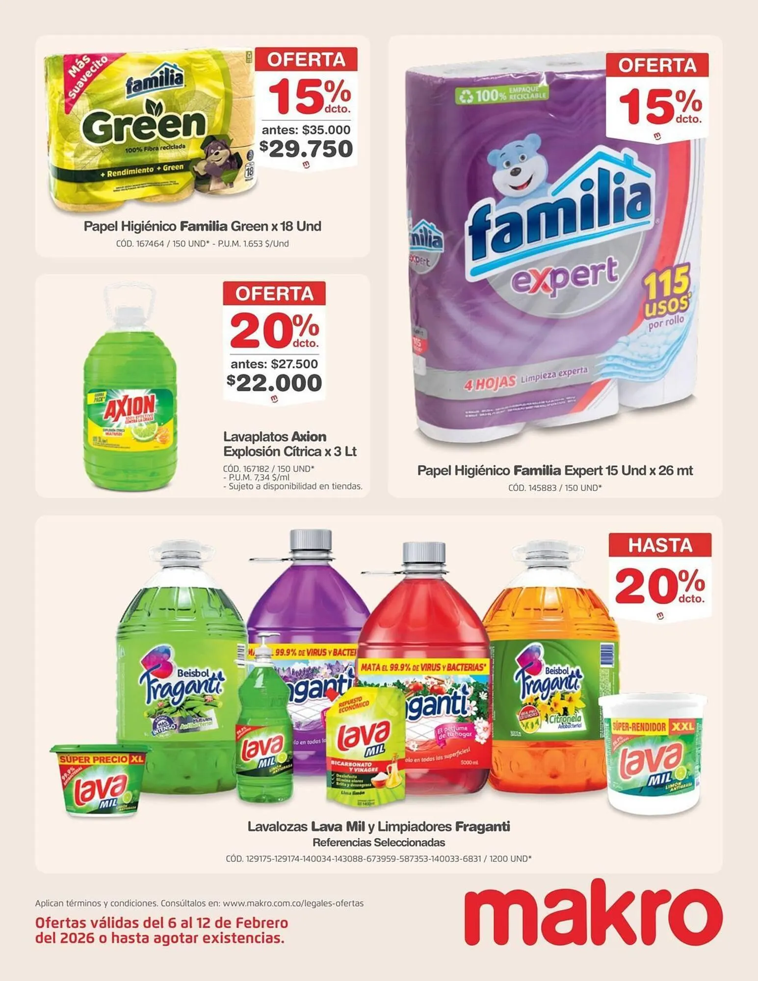 Catalogo de Catálogo Makro 6 de febrero al 12 de febrero 2026 - Pag 17